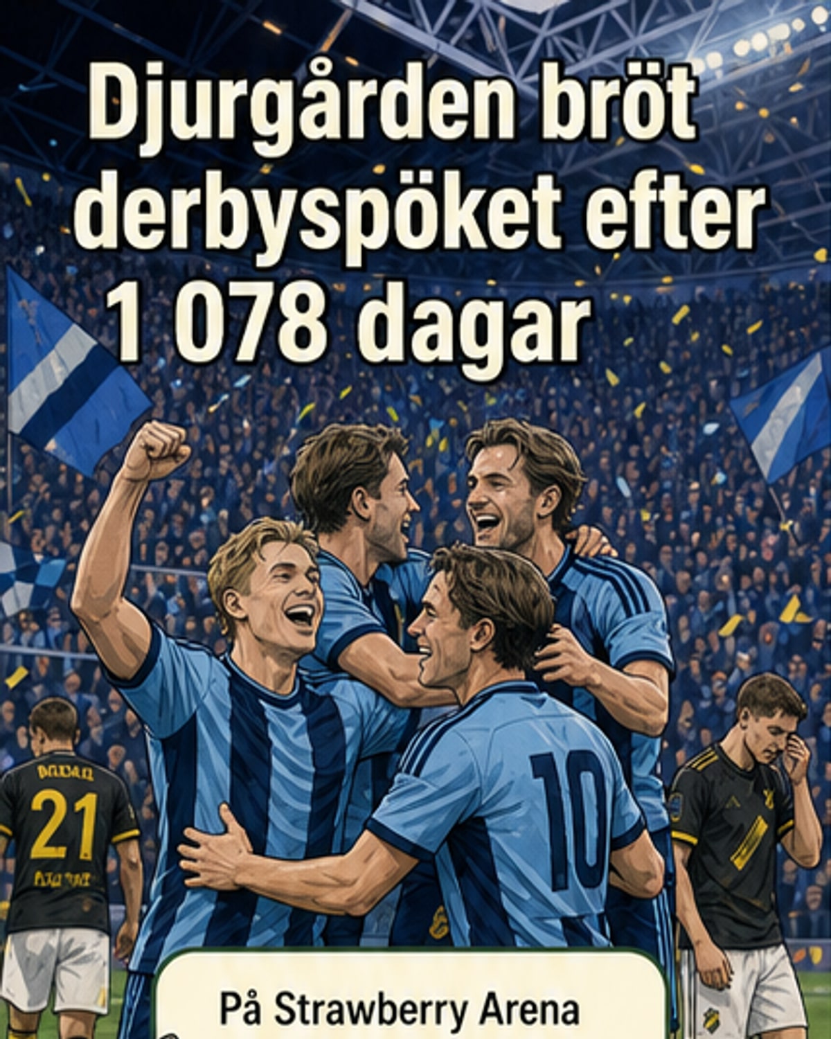 Djurgården bryter derbysviken