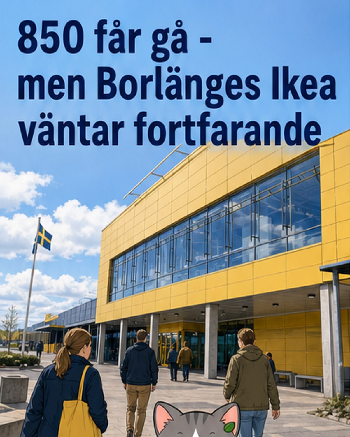850 får gå i Ikesa-sparpaket