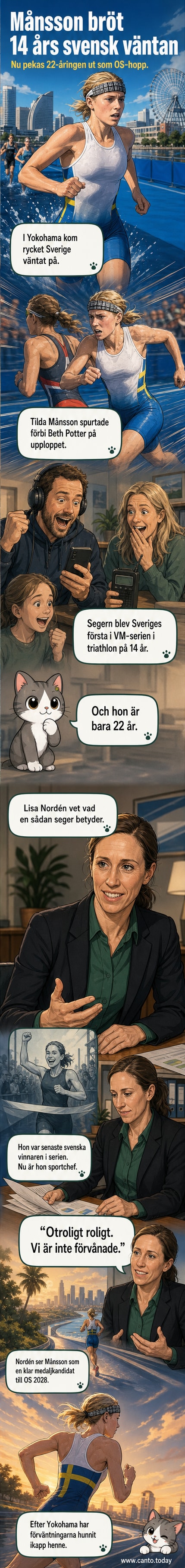 Tilda Månsson och Lisa Nordén står bredvid varandra, båda i sportkläder, med publik i bakgrunden.