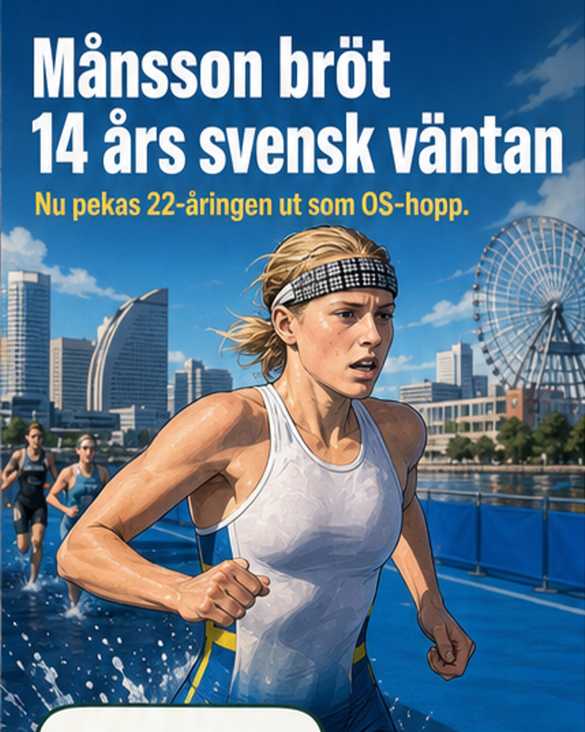 Triathlongeni efter första segern på 14 år
