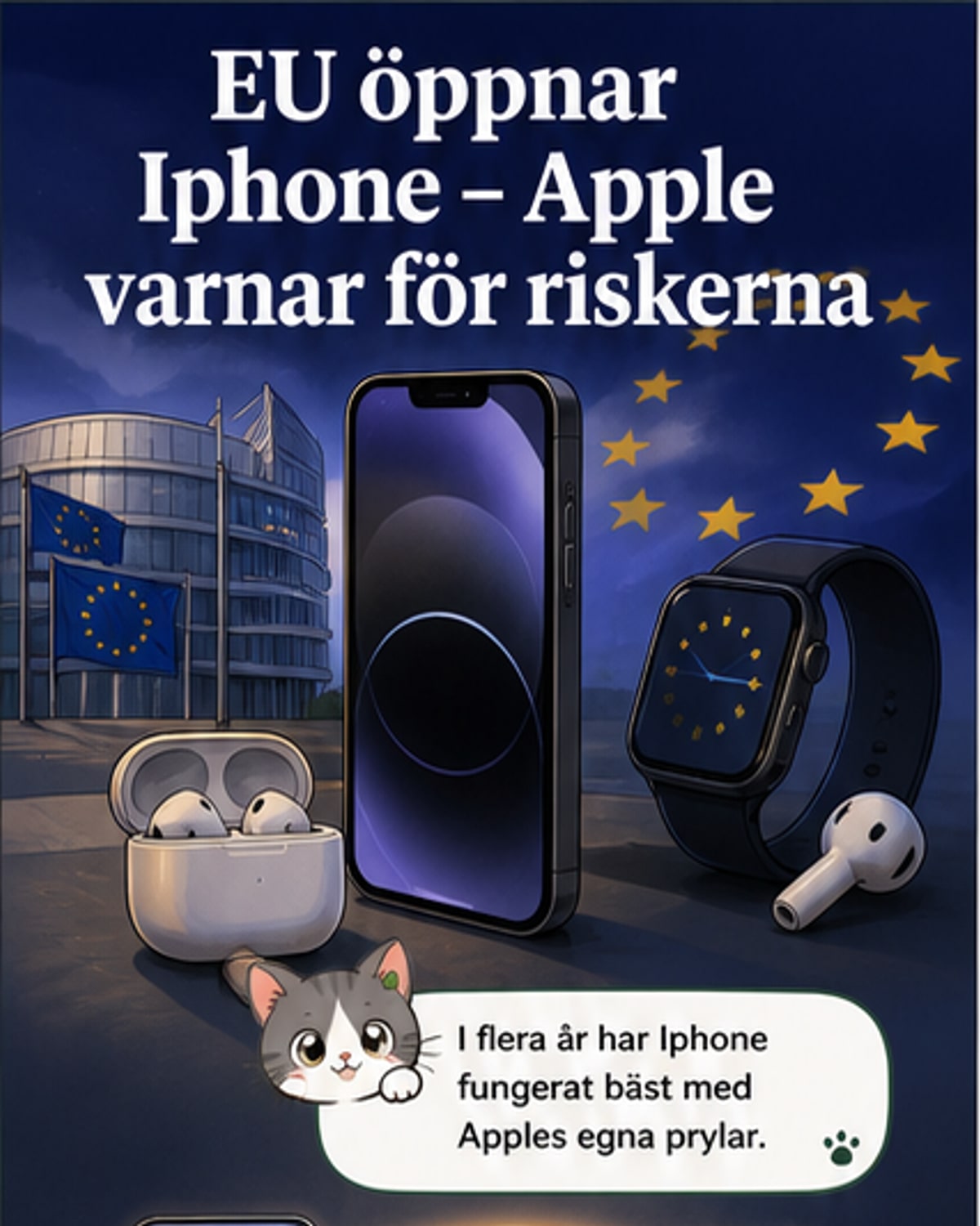 Apple tvingas öppna iPhone – men varnar för risker