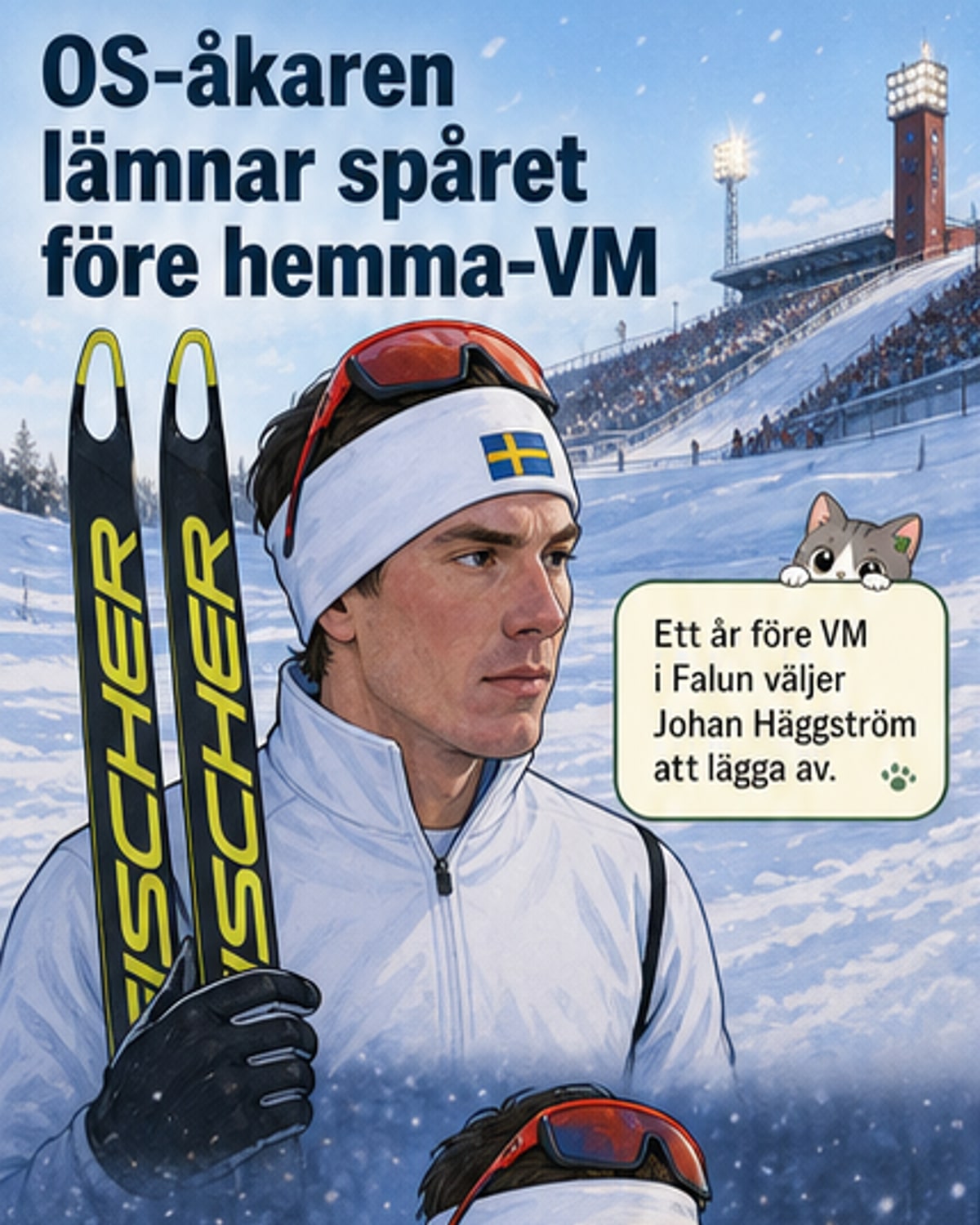 Häggström lägger av före hemma-VM