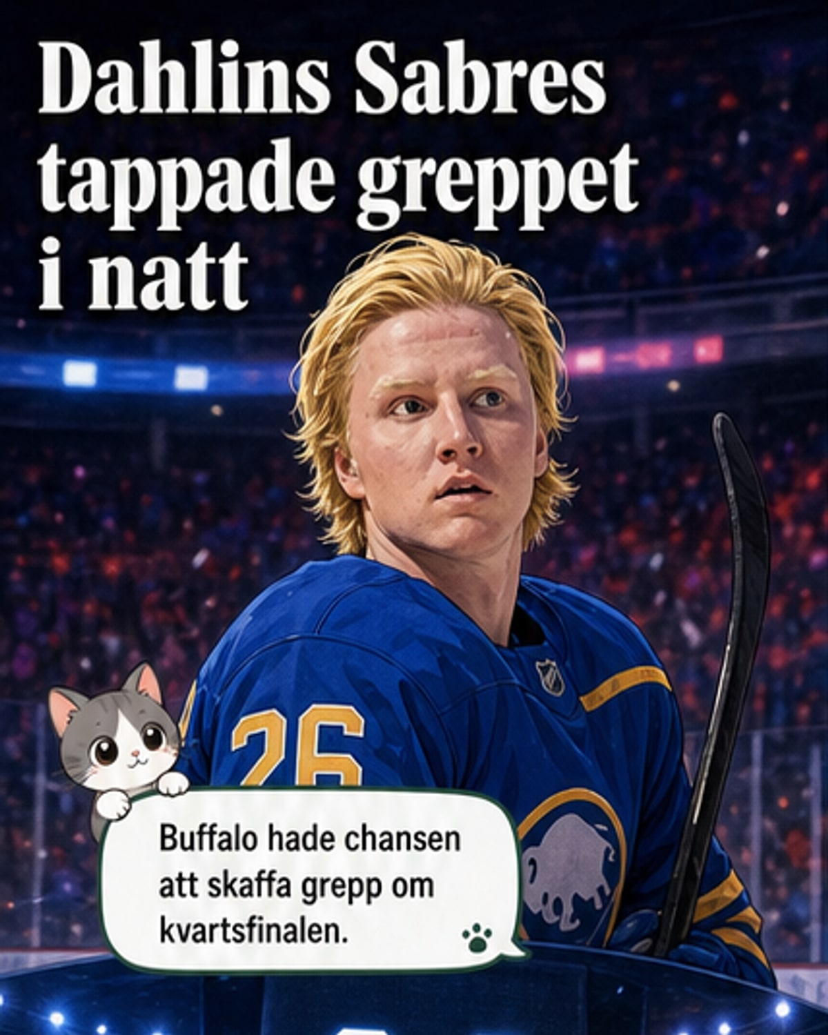 Sabres i underläge efter förlust