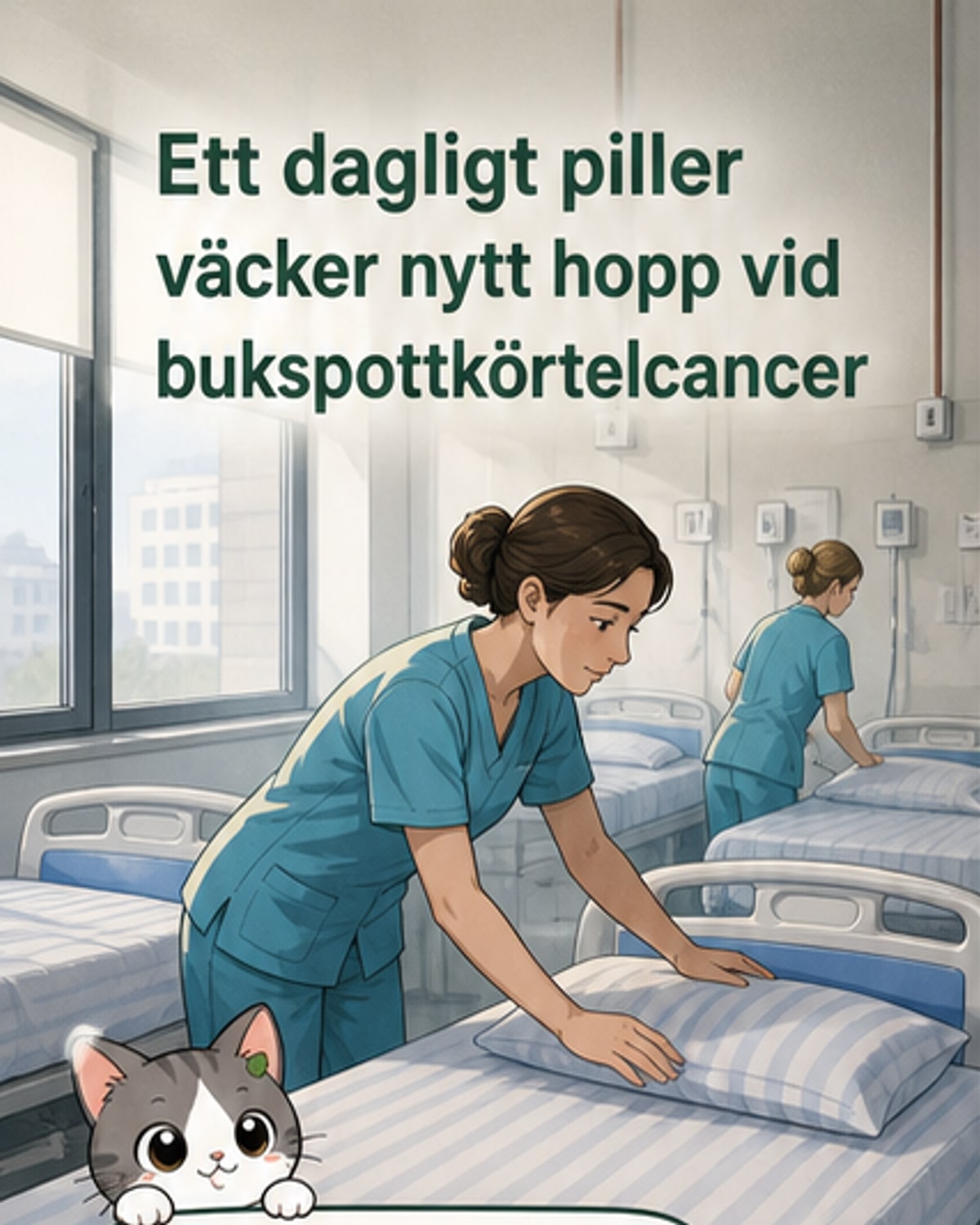 Dagligt piller fördubblar överlevnad vid svår cancer