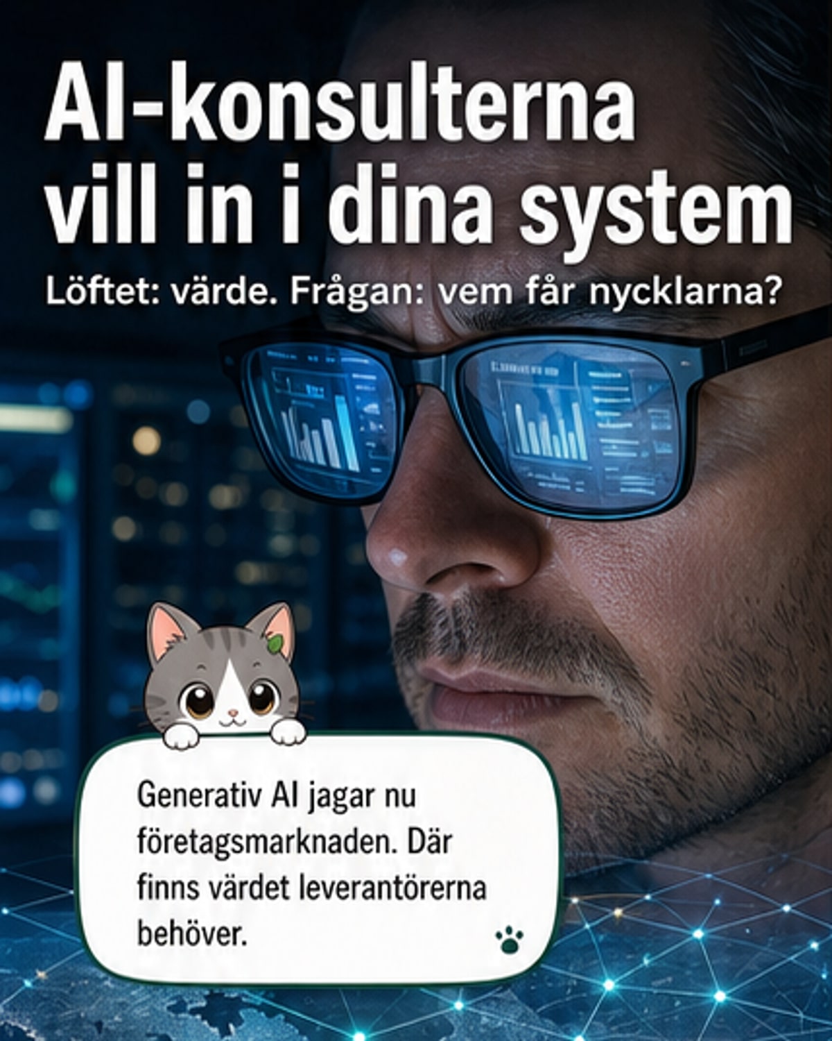 AI-konsulter vill in i ditt företag