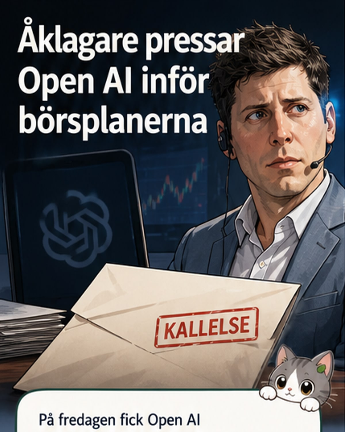 Åklagare utreder OpenAI inför börsintroduktion