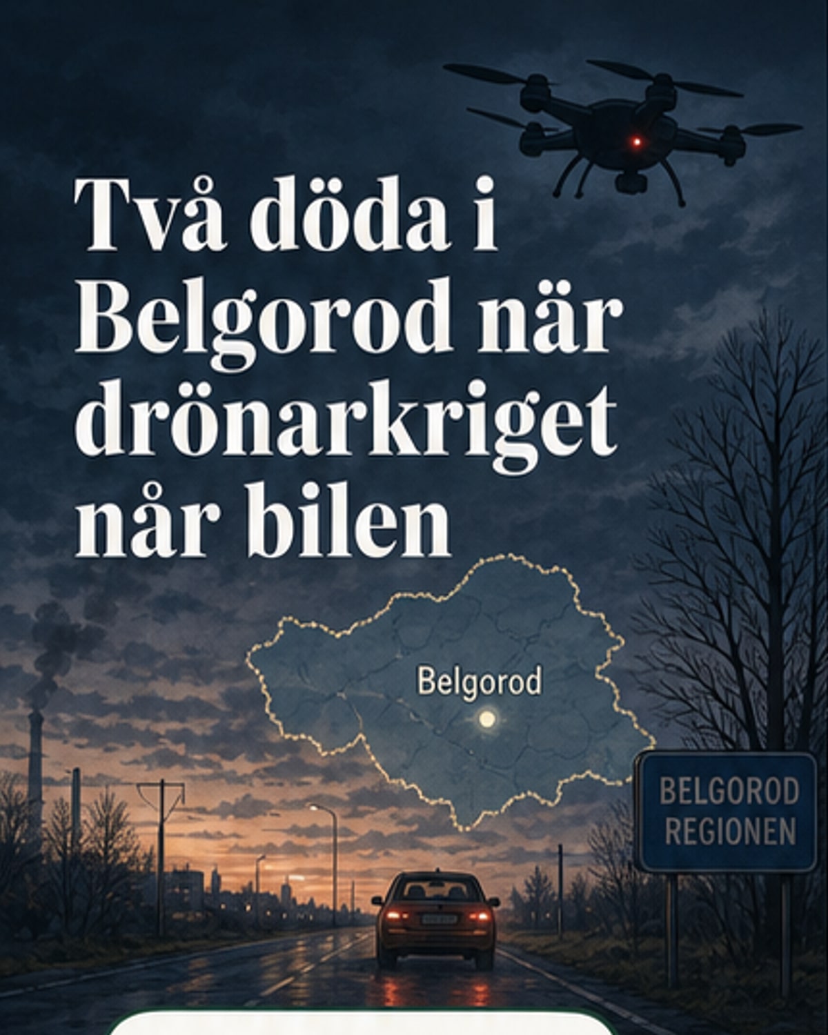 Två döda i ukrainsk drönarattack