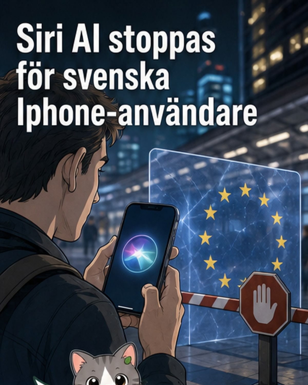 Siri AI kommer inte till Sverige – än