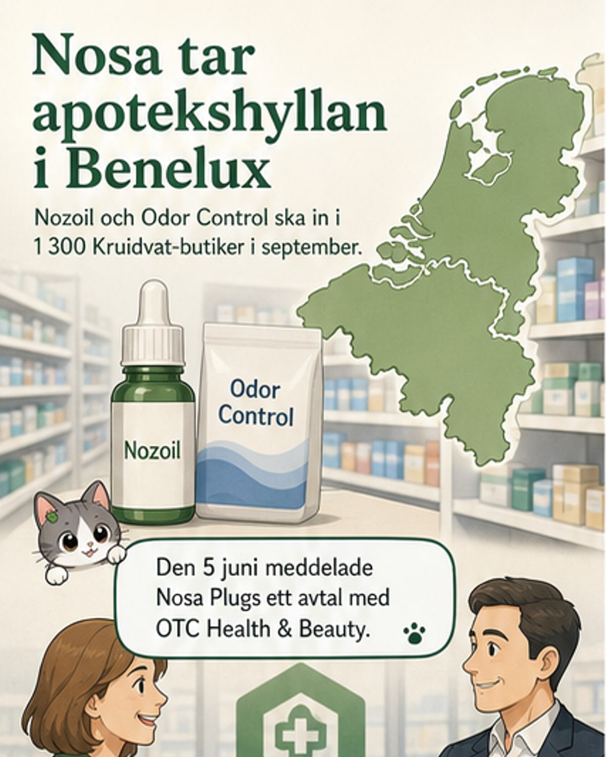 Nosa Plugs lanserar i Benelux
