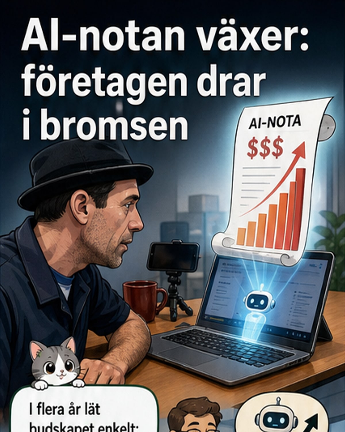 AI-kostnaderna exploderar – nu sänker företag takten