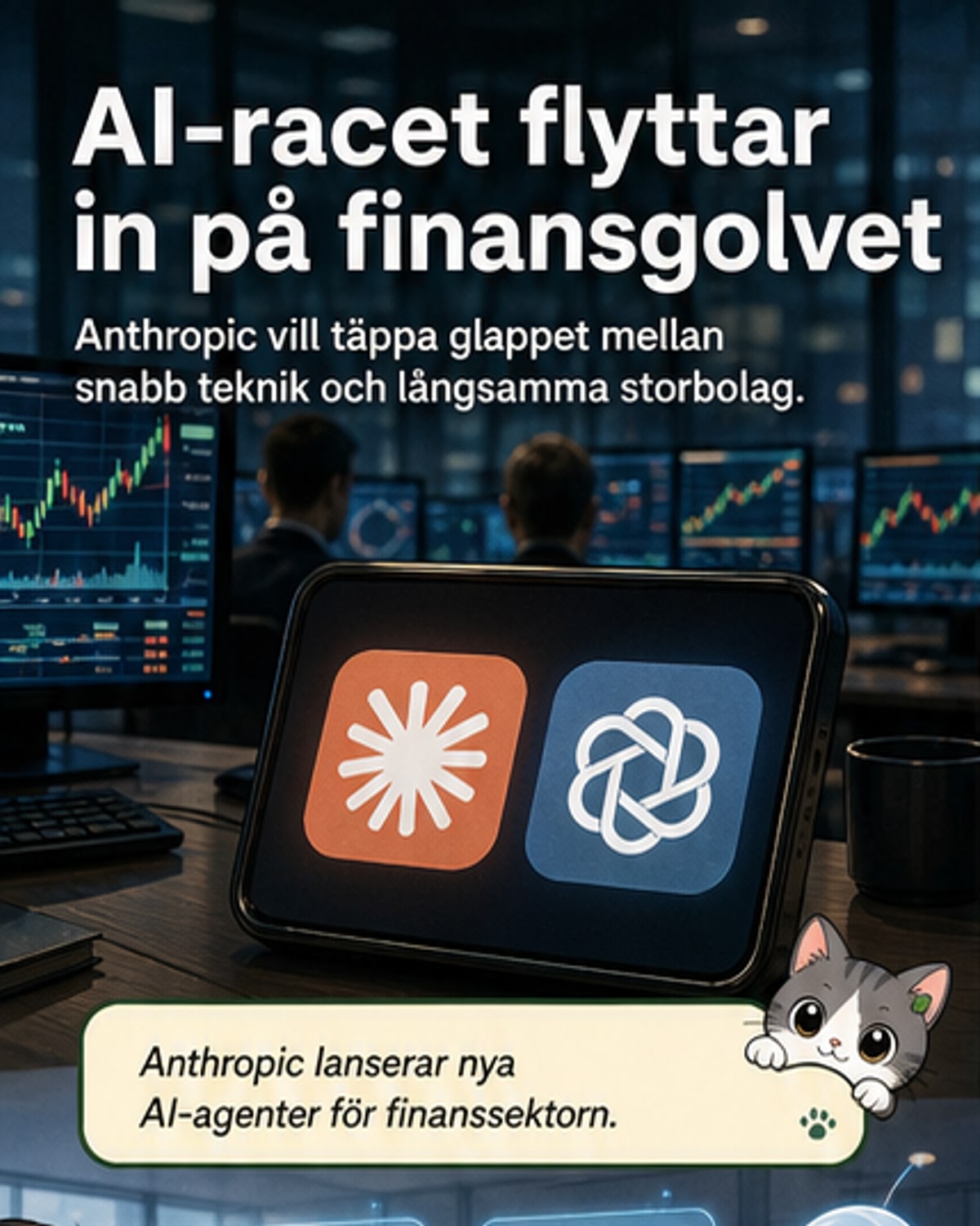 AI-duell om finansvärlden intensifieras