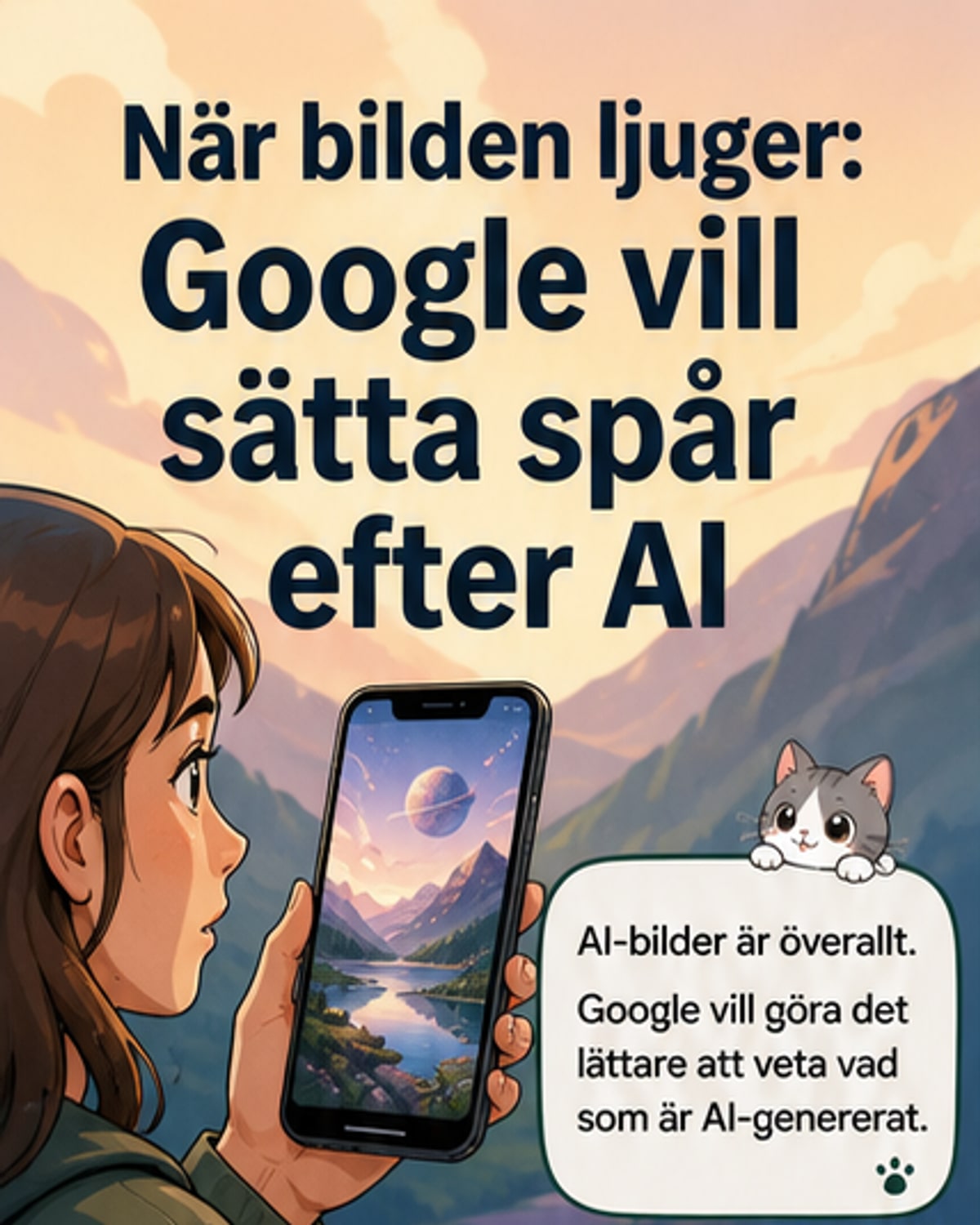 AI eller riktigt? Nu ser du skillnaden