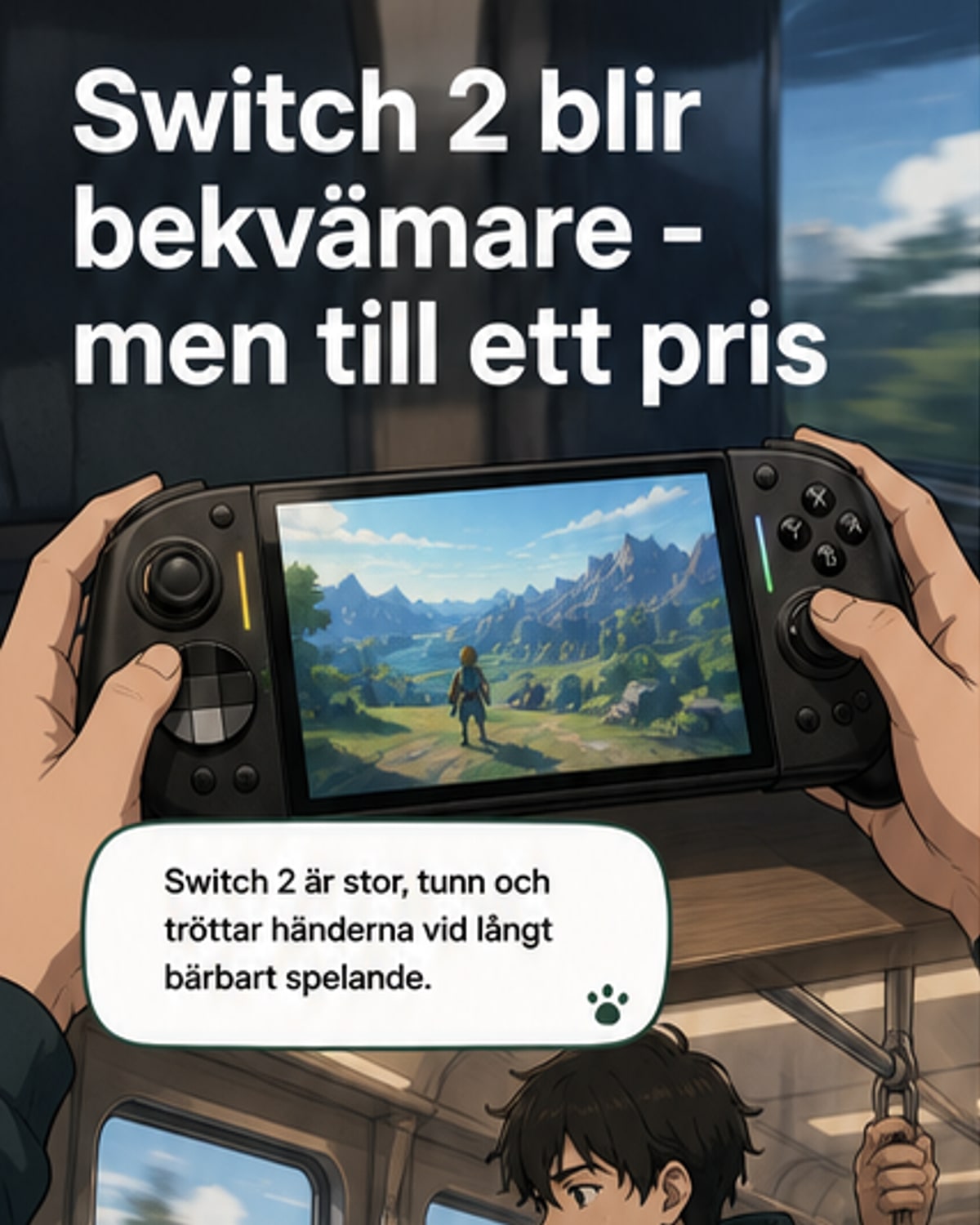 Hyperion 3 gör Switch 2 mer bekväm