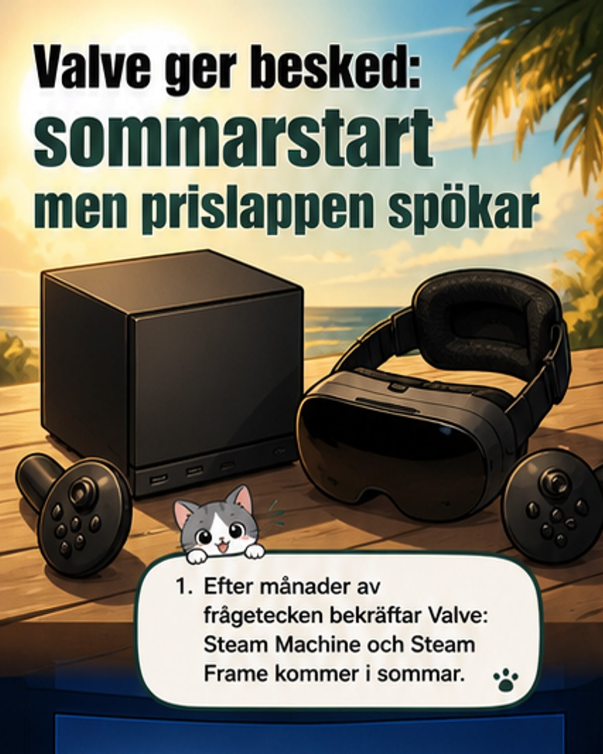 Valve släpper Steam Machine i sommar