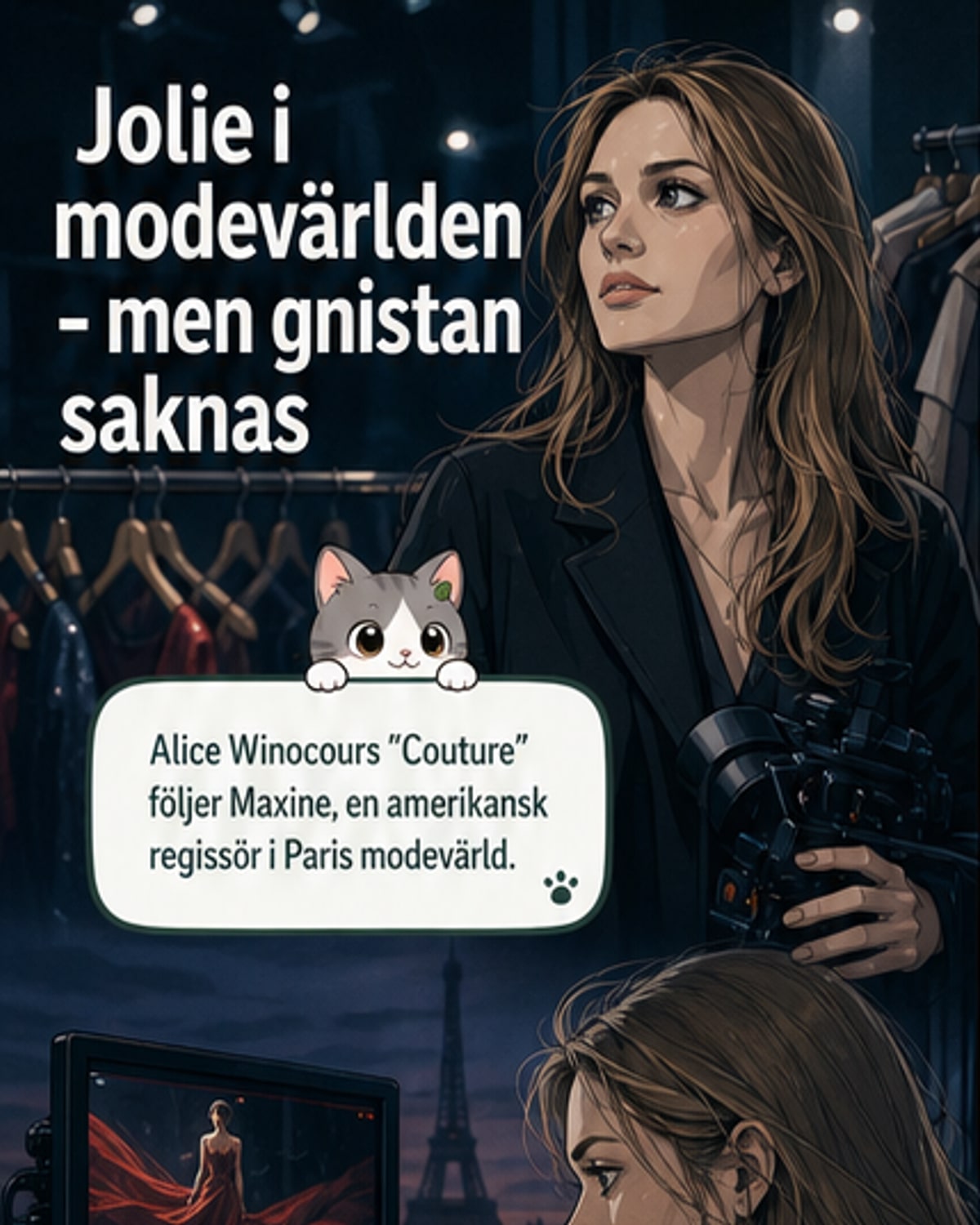 Jolies roll i 'Couture' sydd på kropp