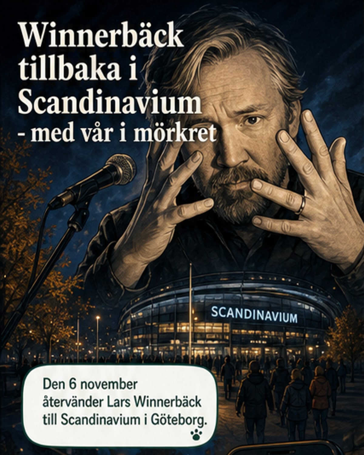 Winnerbäck återvänder till arenan