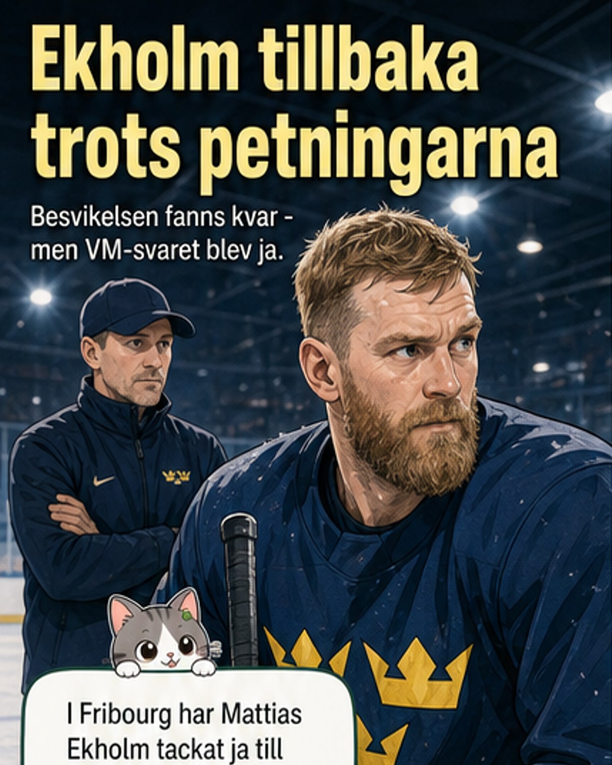 Ekholm och Hallam har försonats