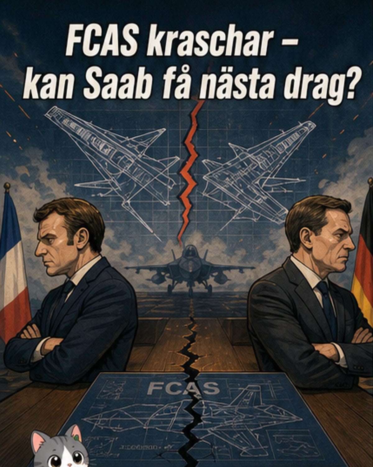 Skrotat försvarsprojekt öppnar dörr för Saab