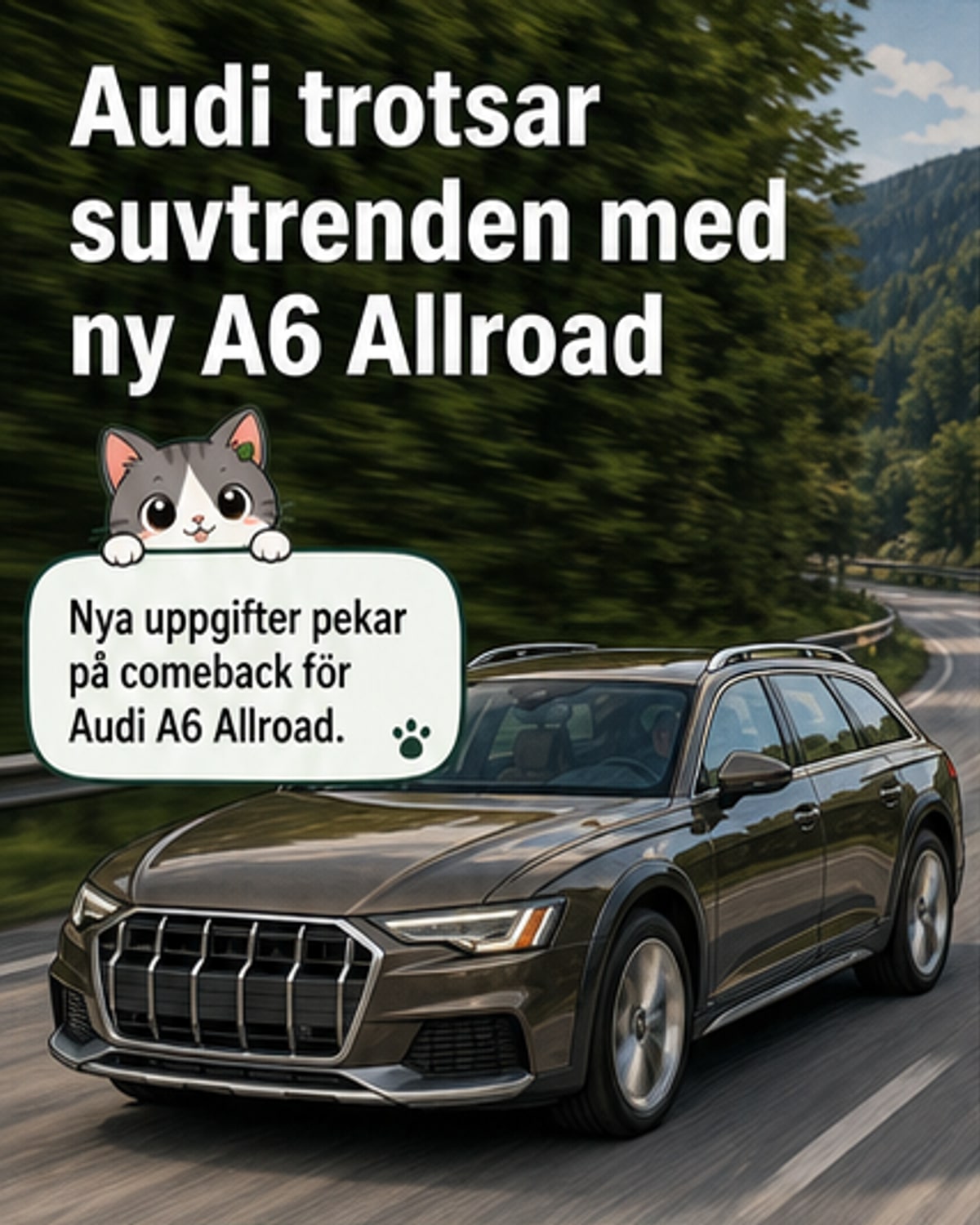 Audi gör comeback med A6 Allroad