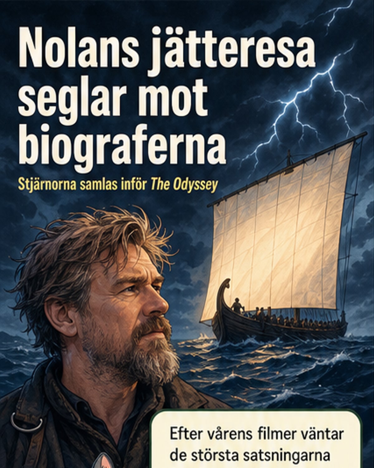 Nolans stora epos landar i sommar