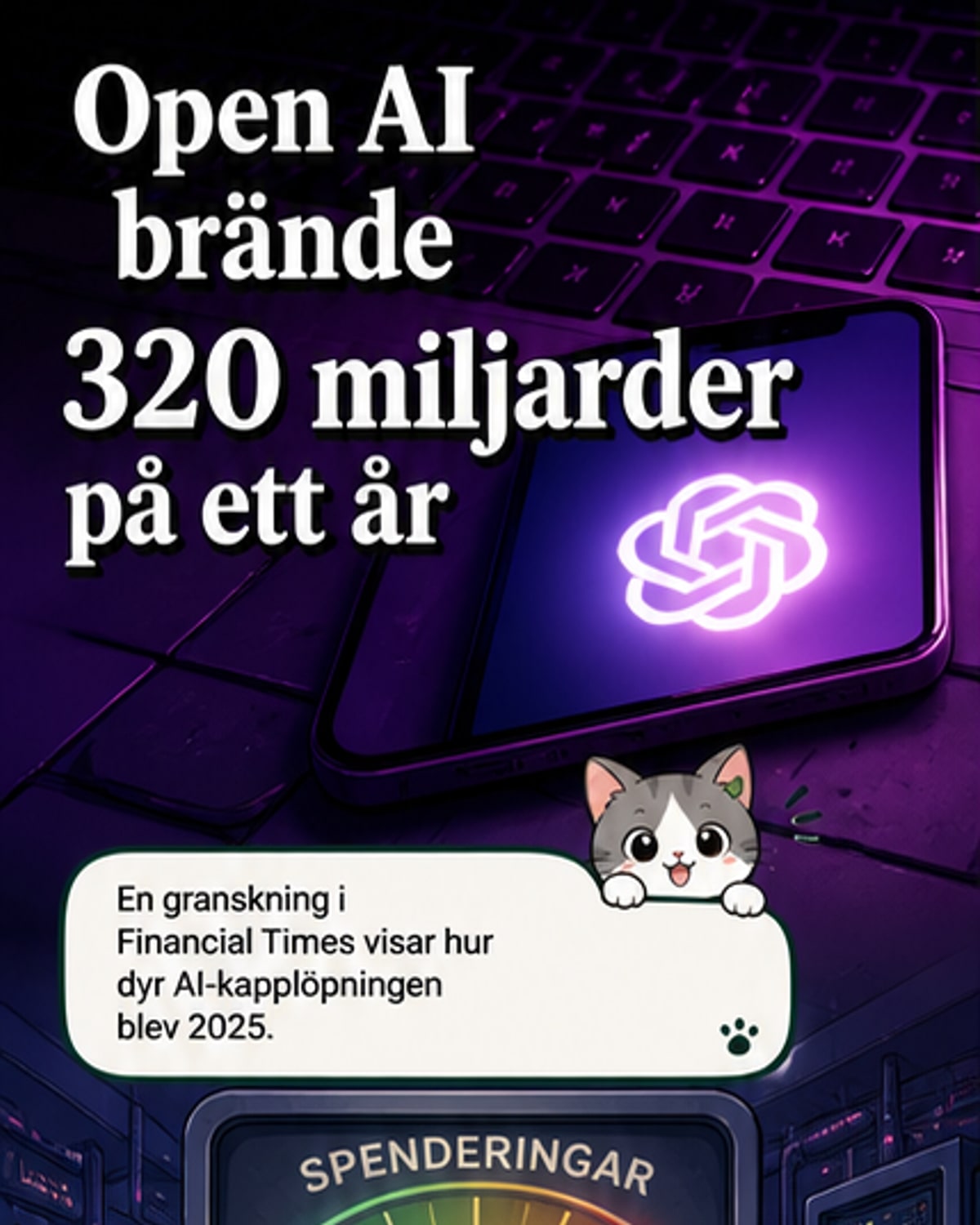 Open AI:s stora utgiftsår