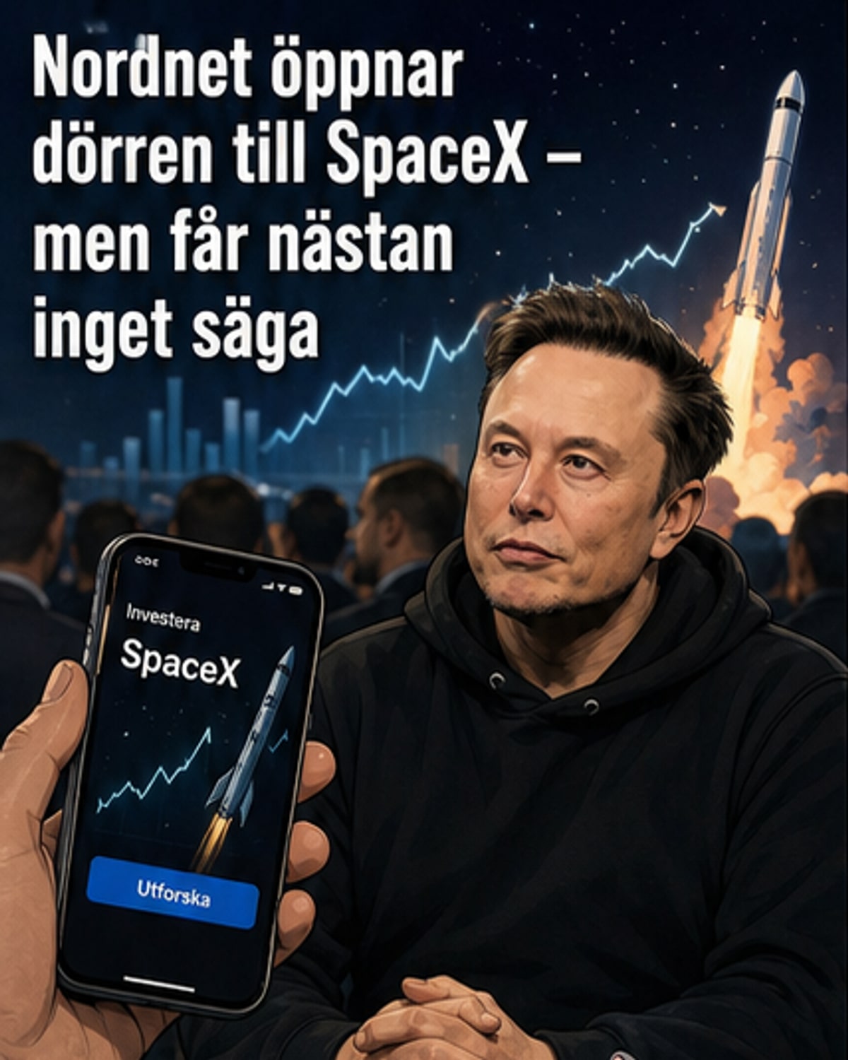 Svenskar kanske kan teckna Space X