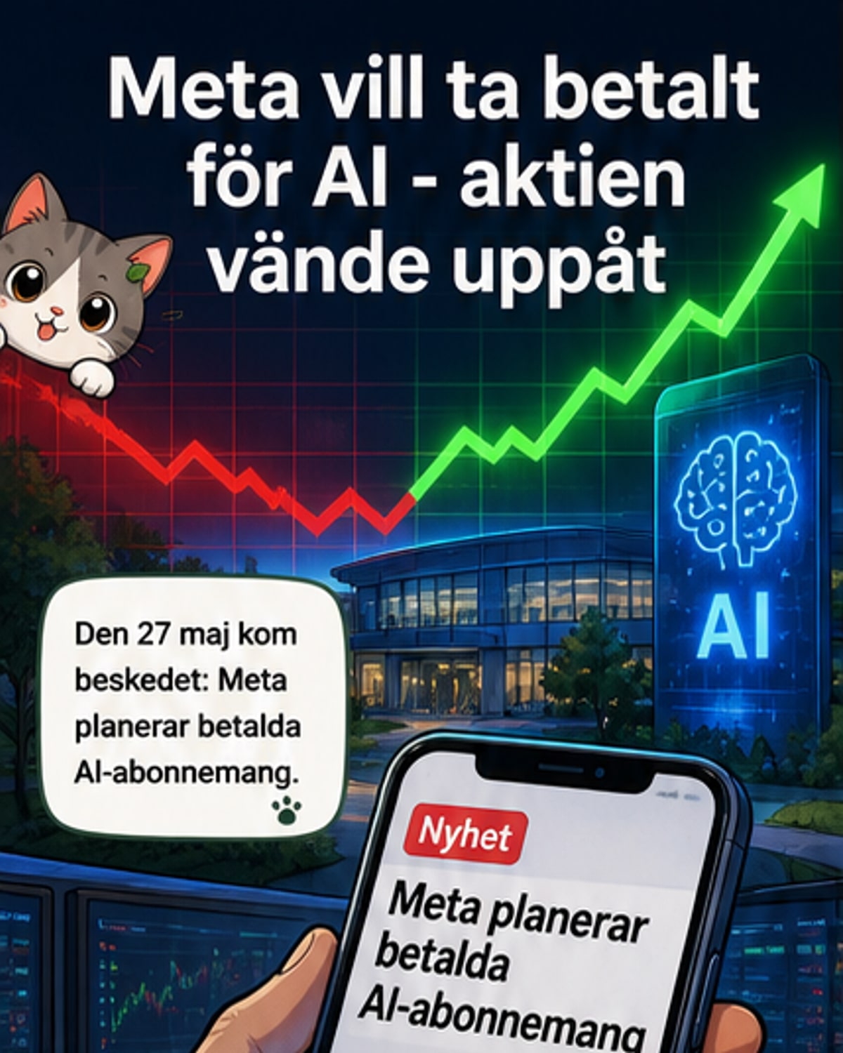Meta lanserar betalprenumerationer för AI