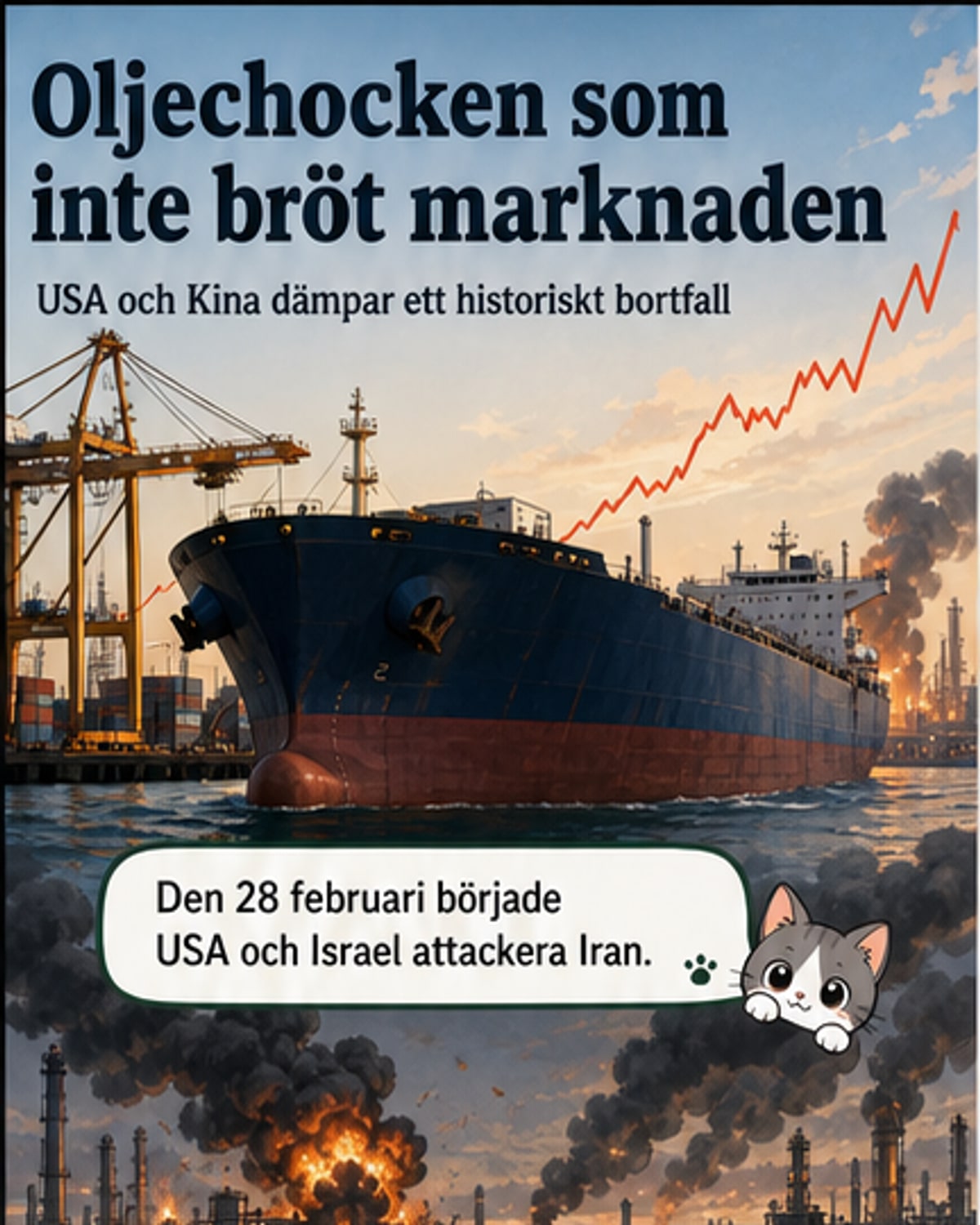 Hur USA och Kina lugnat oljemarknaden