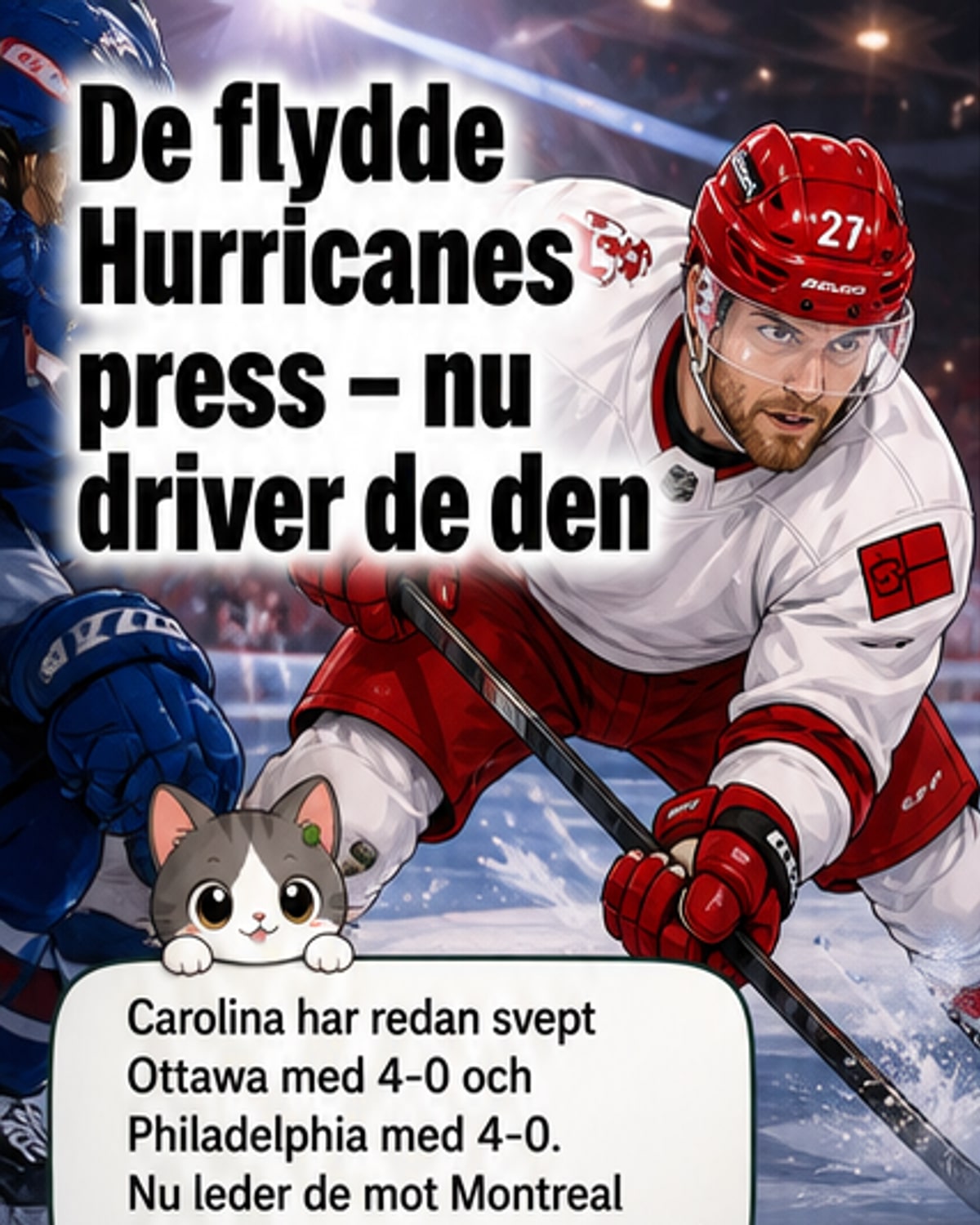 Hall och Ehlers glada att slippa Hurricanes