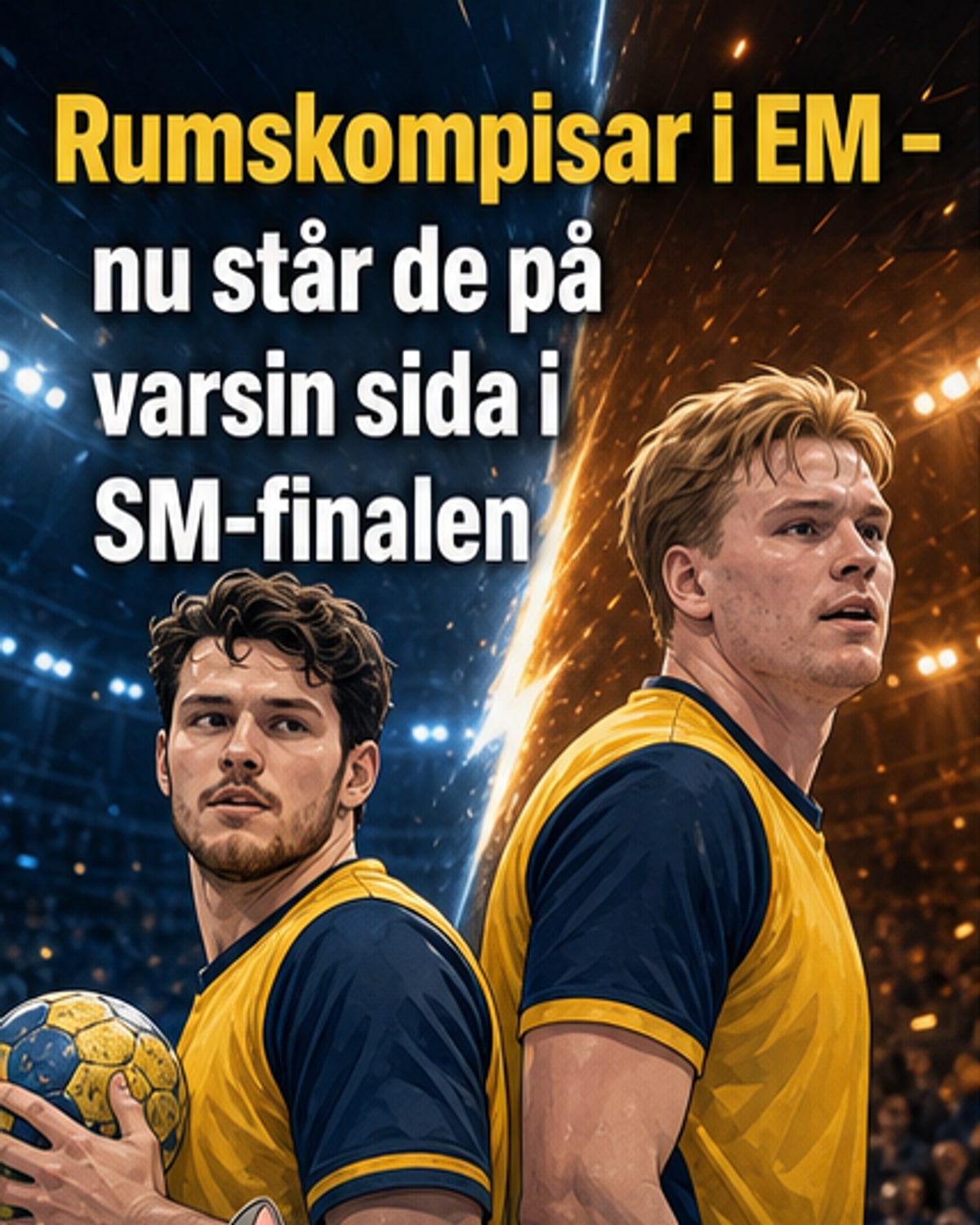 Kamrater i EM – nu motståndare i finalen