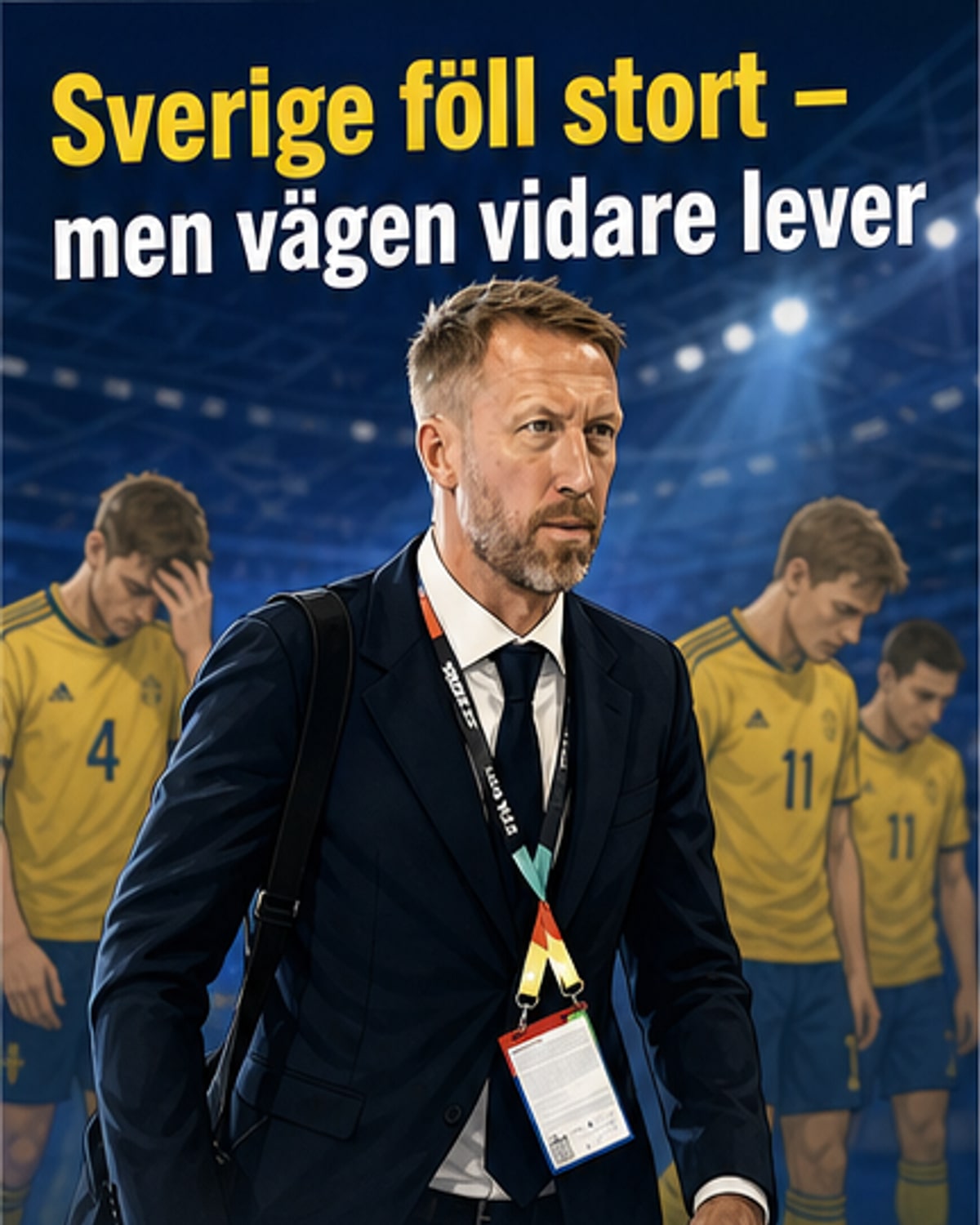 Sverige lever – trots 1–5-förlust