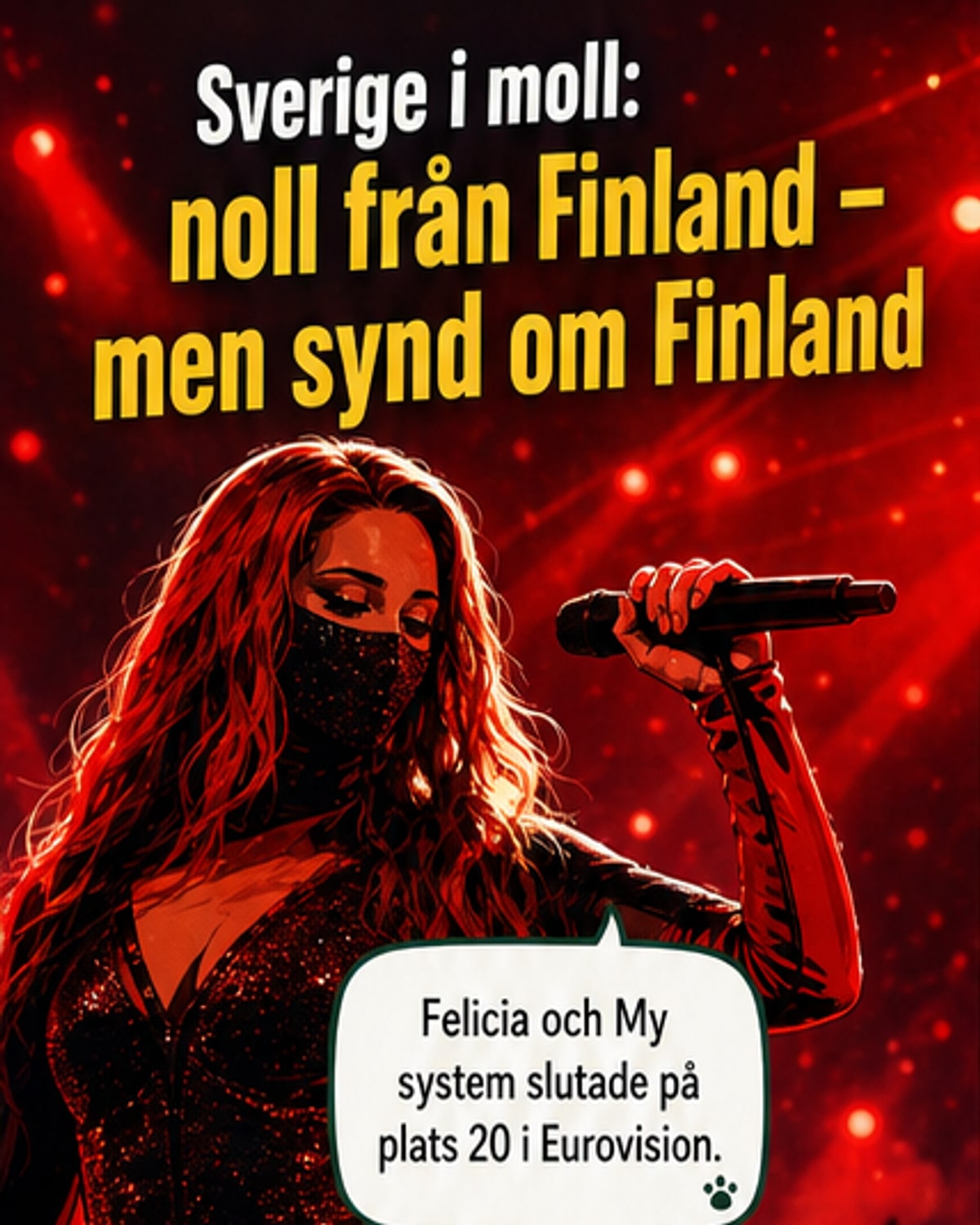 Sverige missar finalen – och skäller på Finland