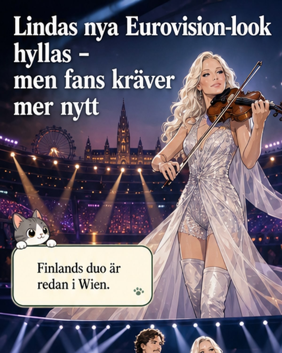 Finlands Eurovision-kläder kritiseras