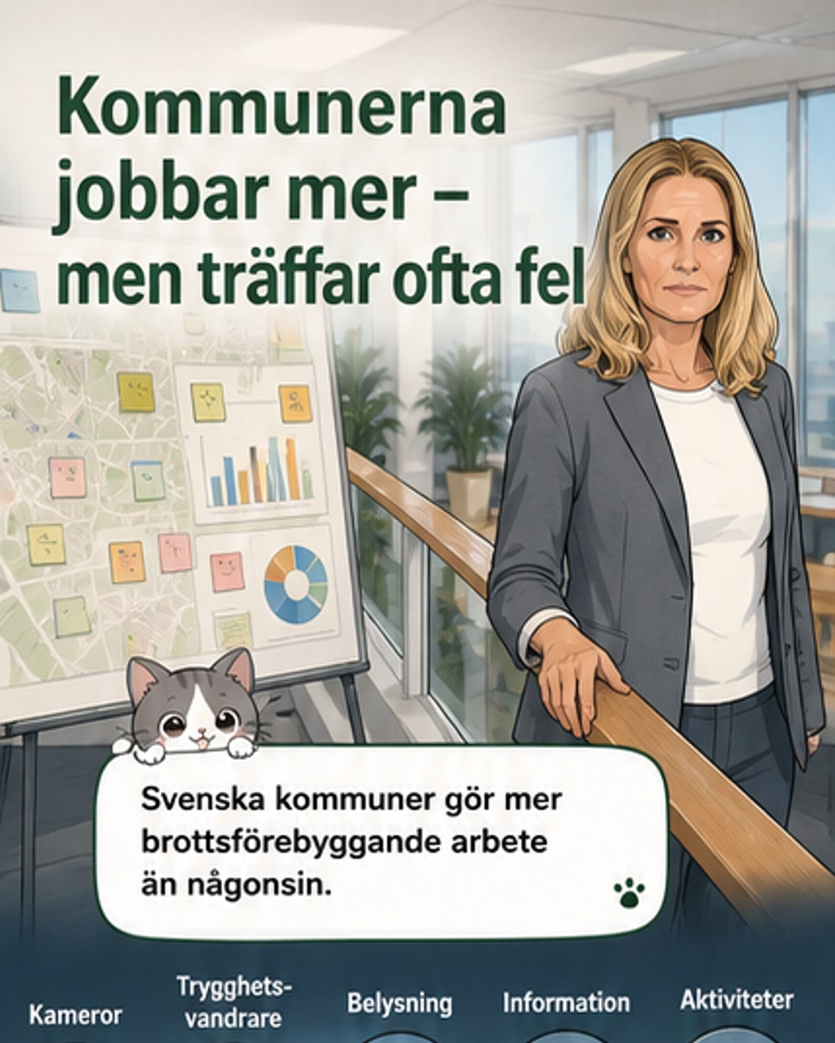 Kommuner slösar pengar på fel brottsförebyggande