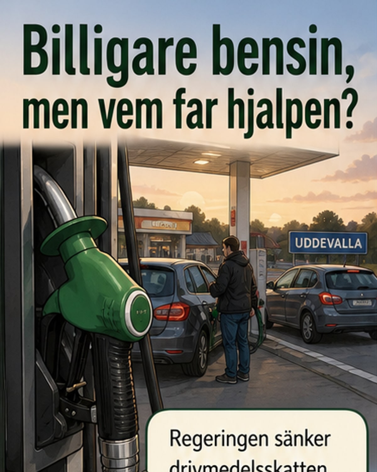 Sänkt skatt glädjer pendlare