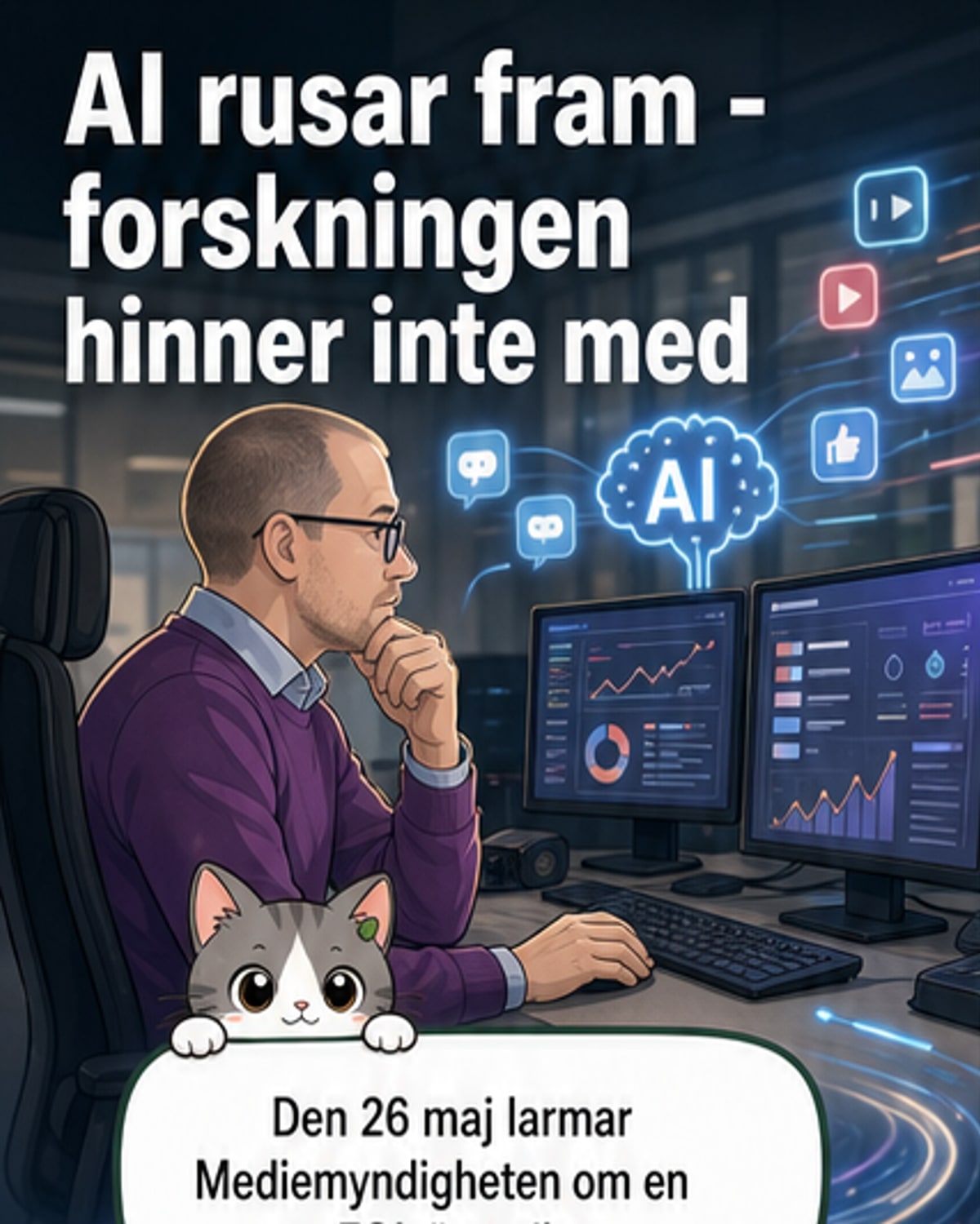 AI-spridning utan forskningens botten