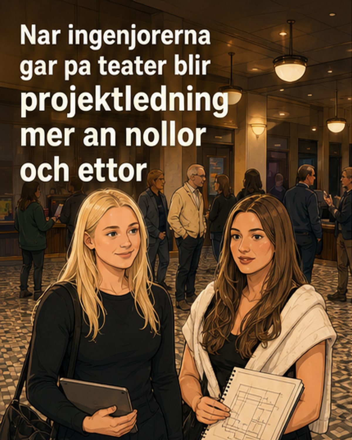 Teater stärker framtida ingenjörer