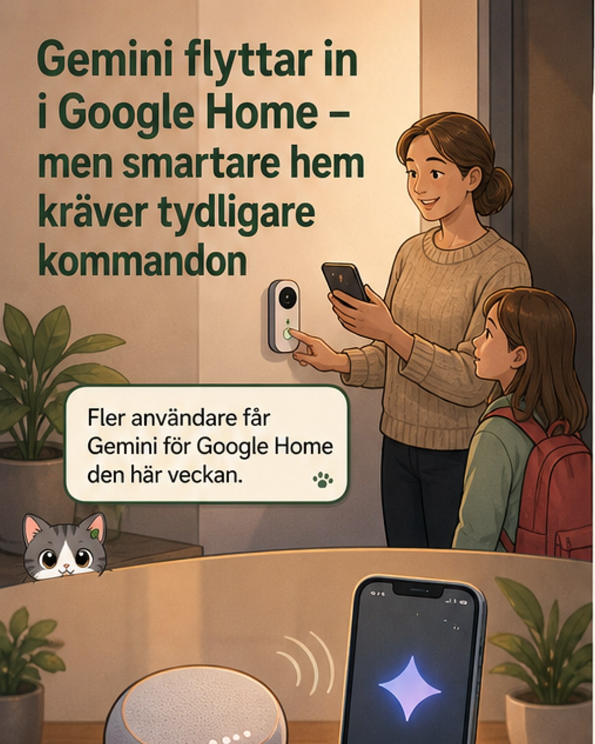 Gemini får kraftfullare hjärna i hemmet
