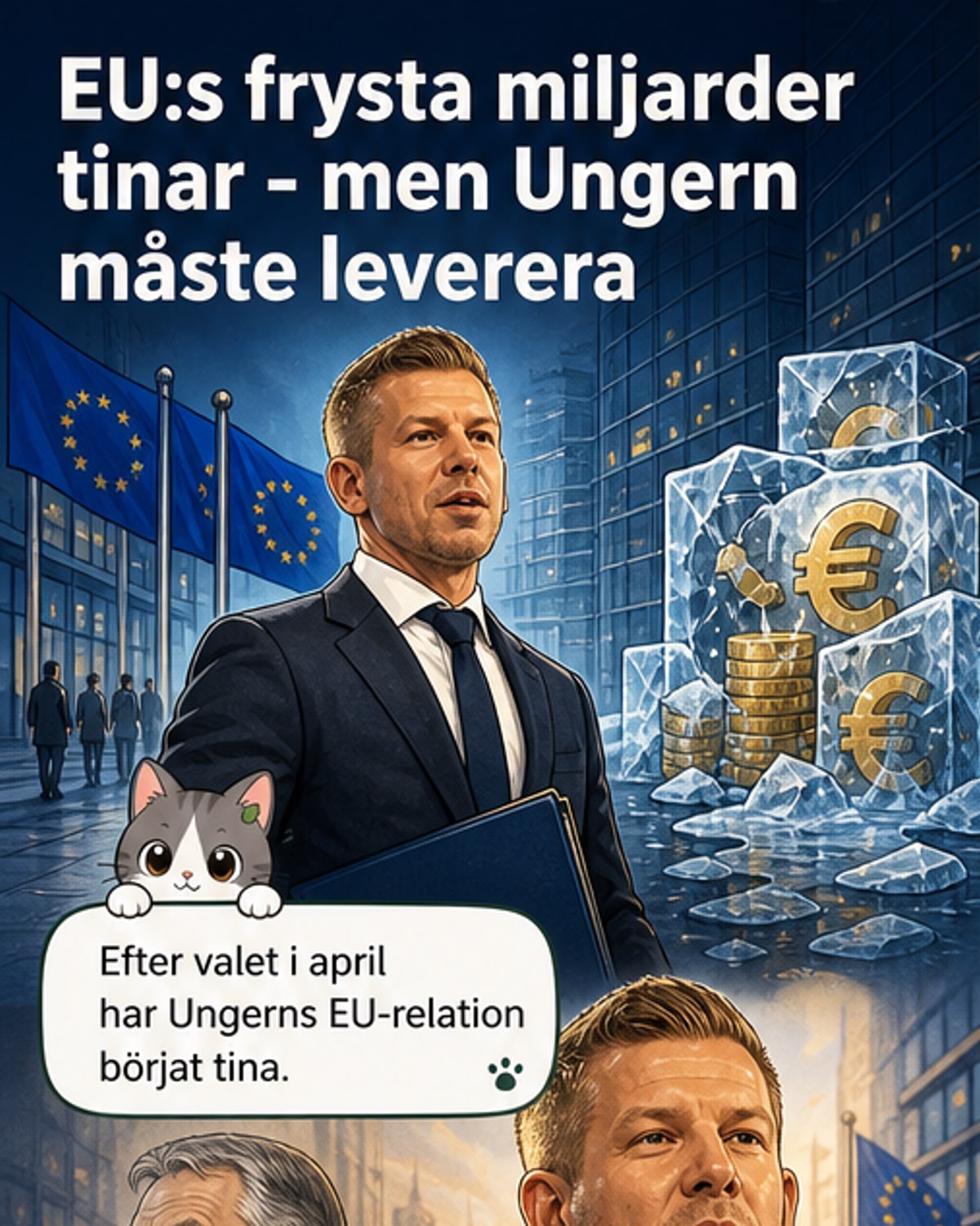 EU frigör 16,9 miljarder till Ungern