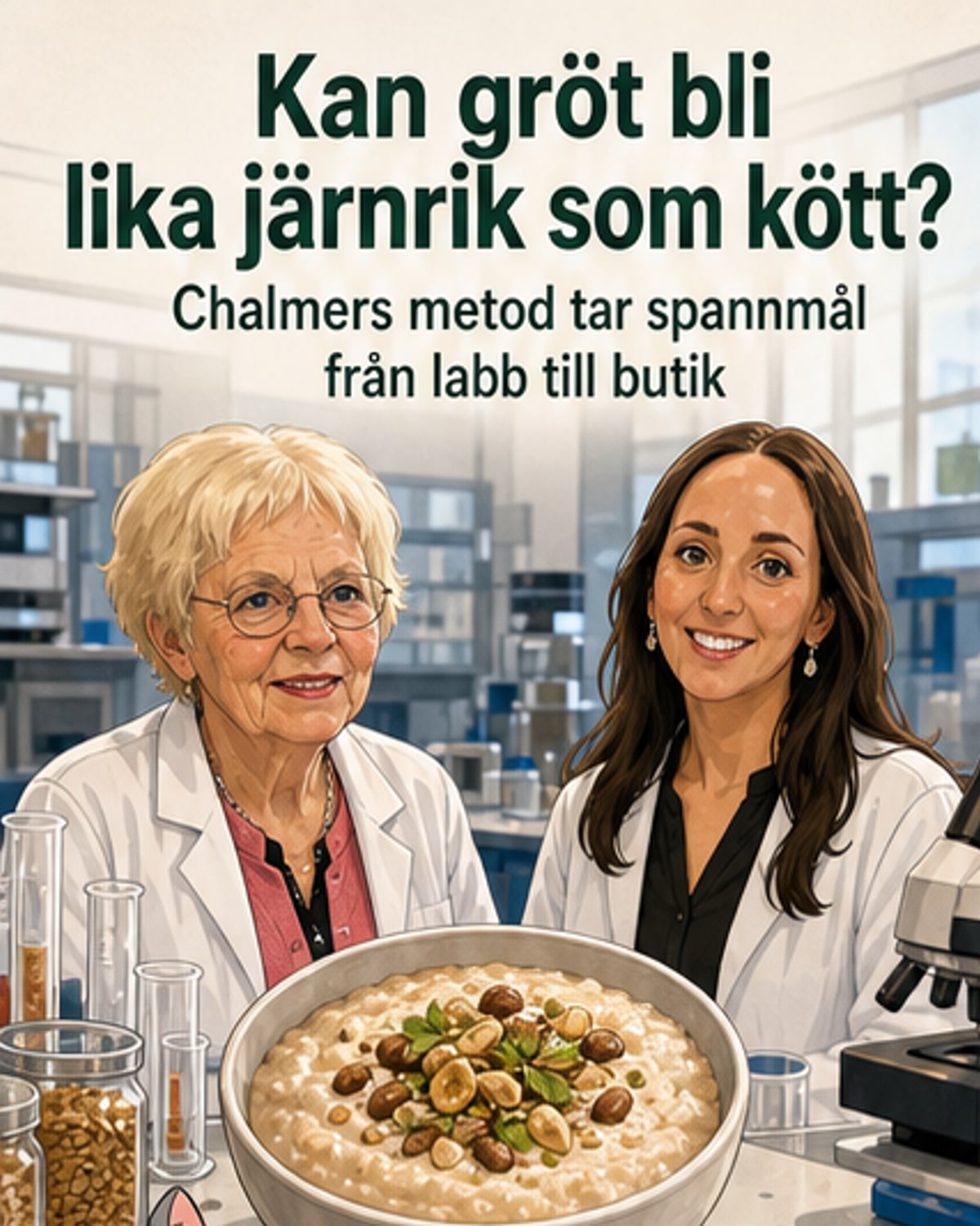 Ny spannmålsmetod ger mer järn