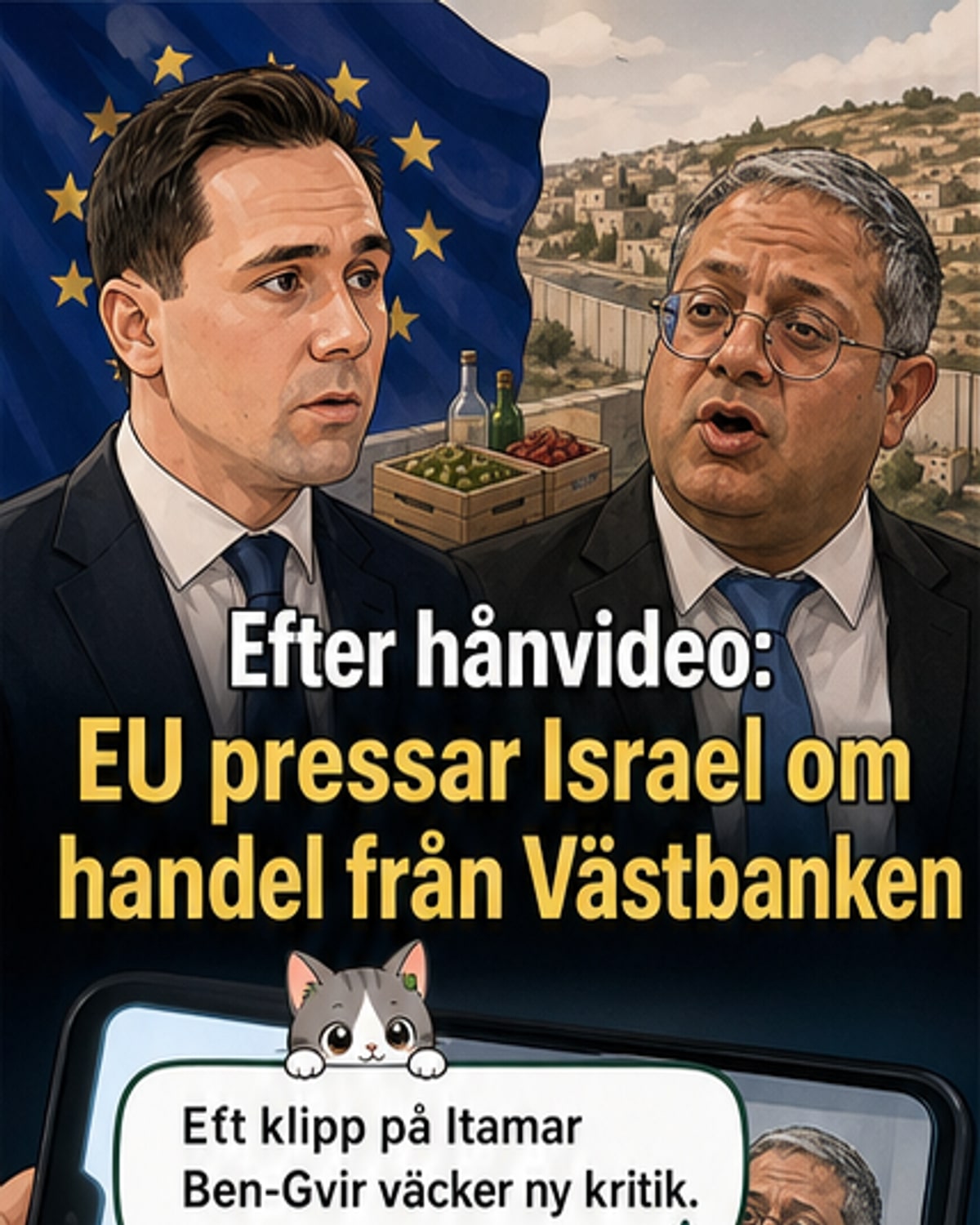 EU överväger sanktioner mot Israel