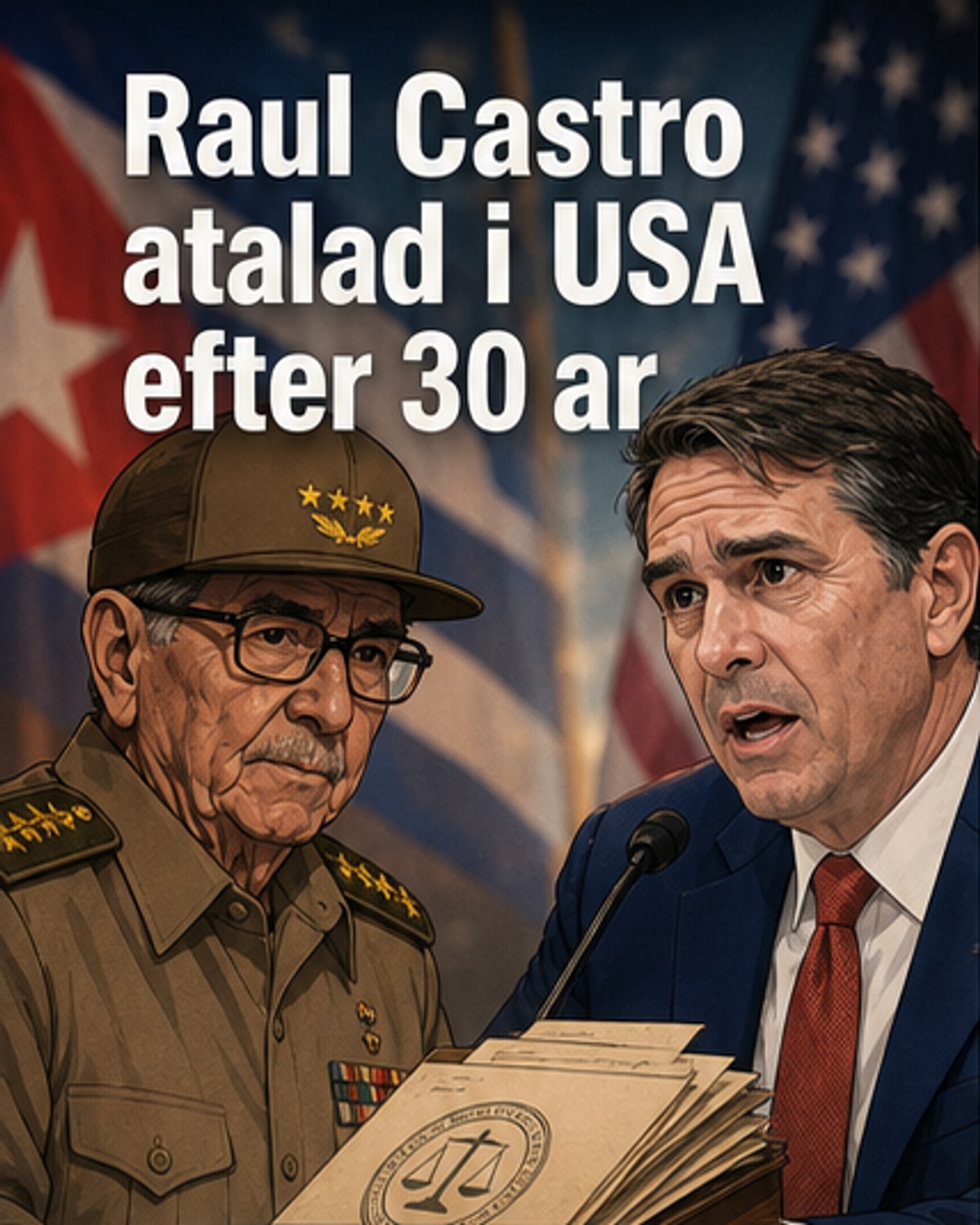 USA väcker åtal mot Raúl Castro