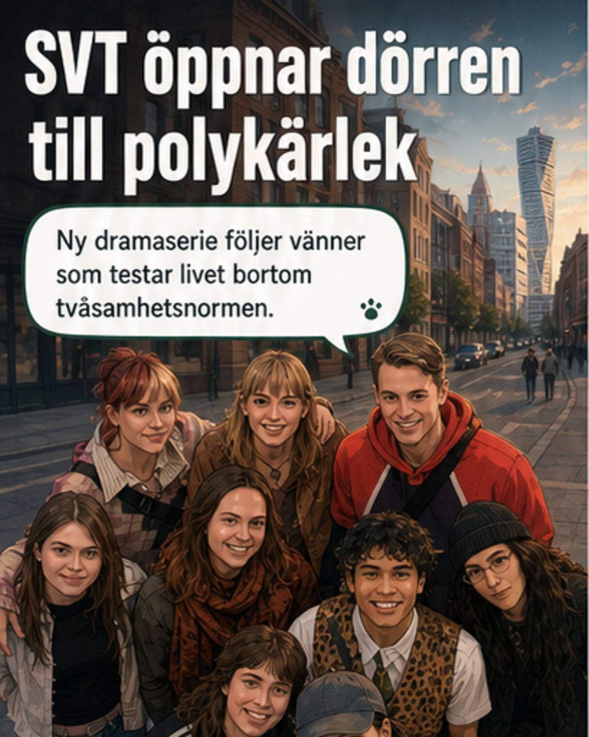 SVT gör serie om polyamori