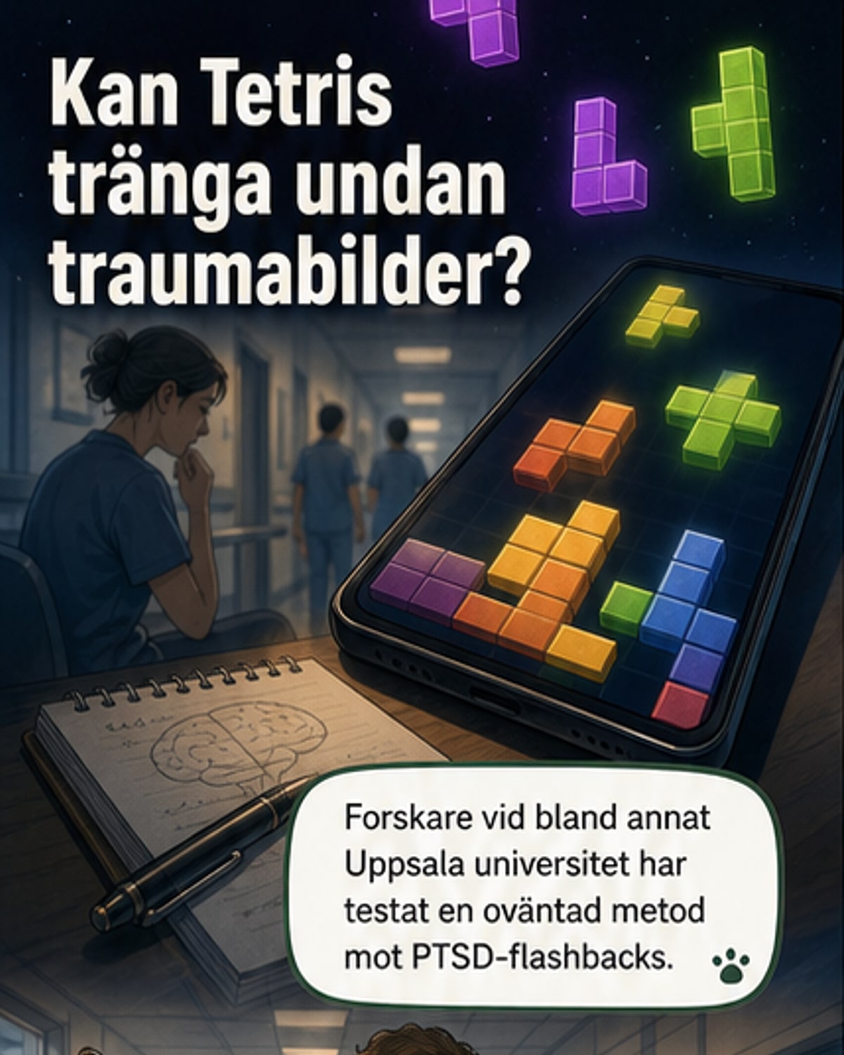 Tetris mot PTSD-minnen