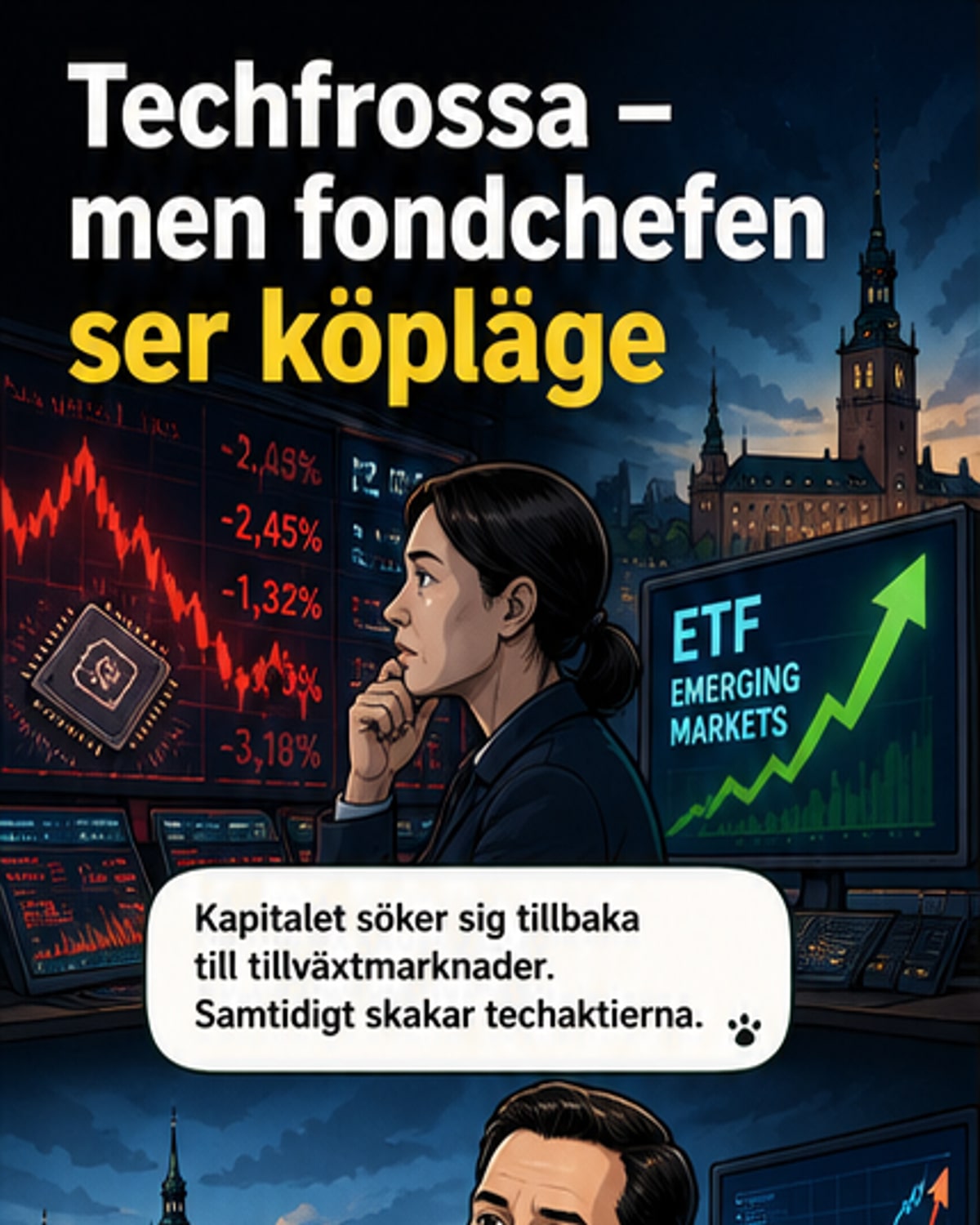 ”Det är köpläge” i techrallyt