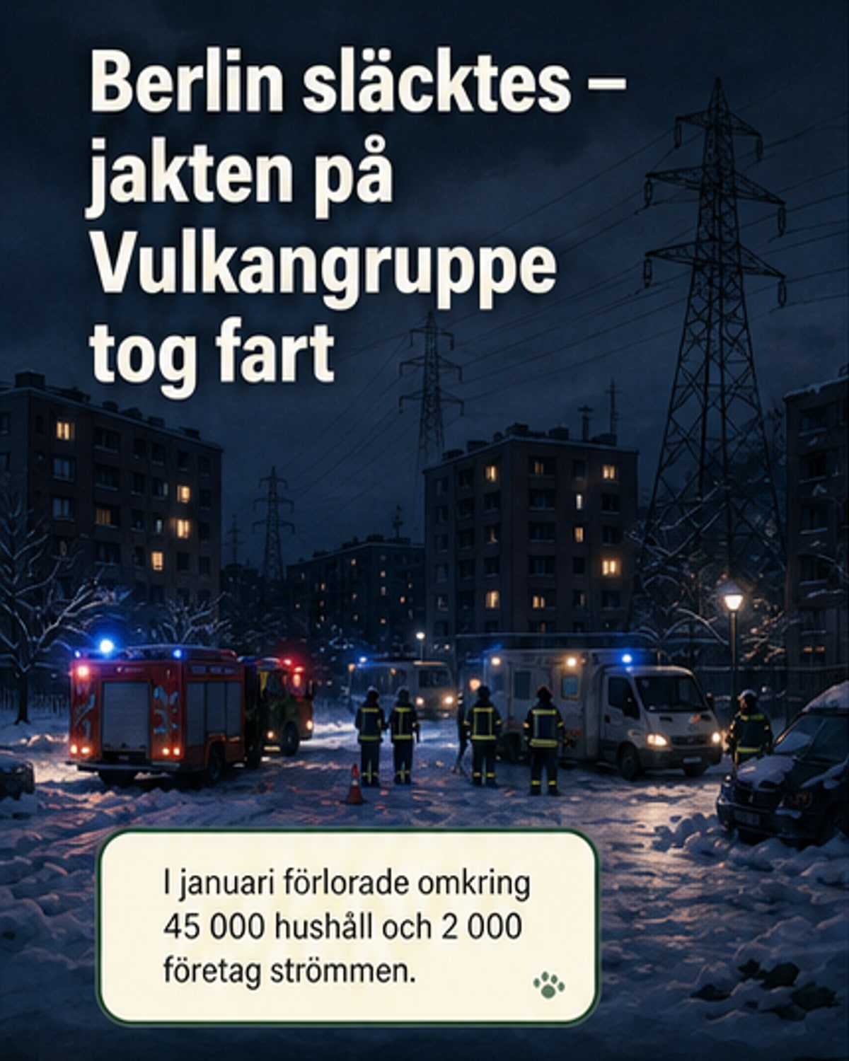Så sabotage i Tyskland skakade infrastrukturen