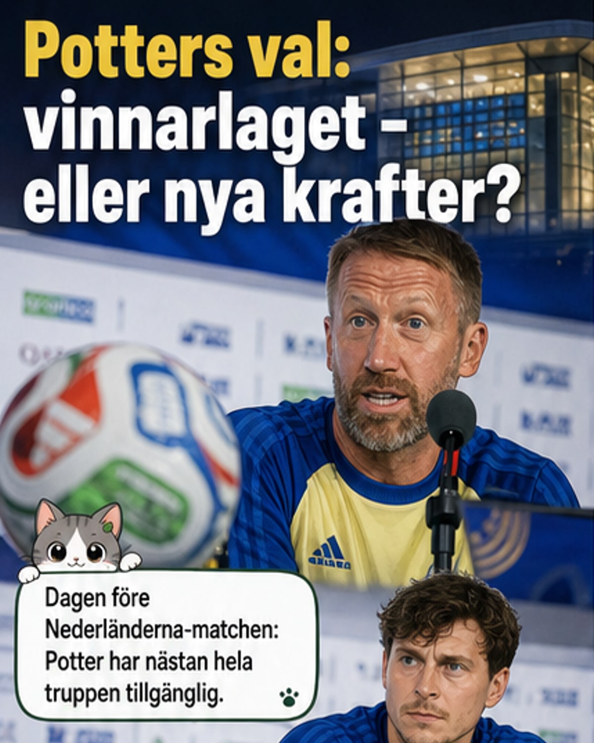 Så ser Sverige ut mot Nederländerna?