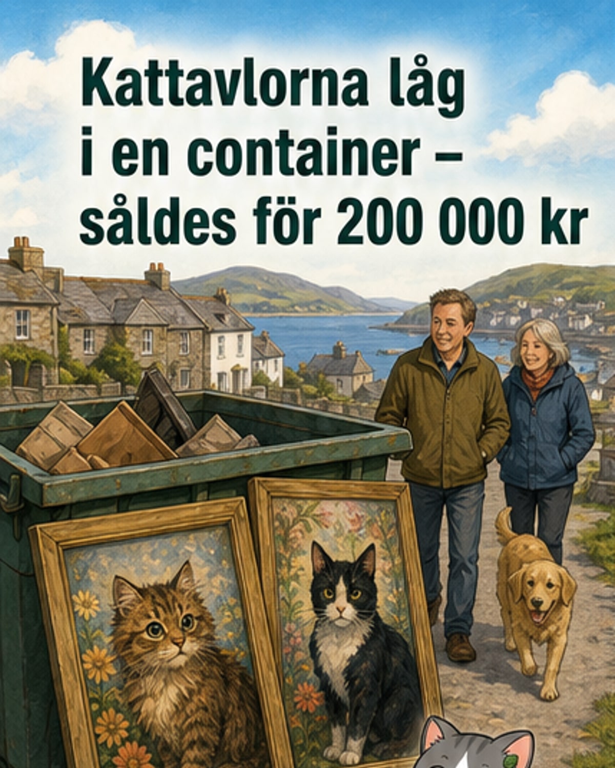 Hittade kattavlor värda 200 000 kr