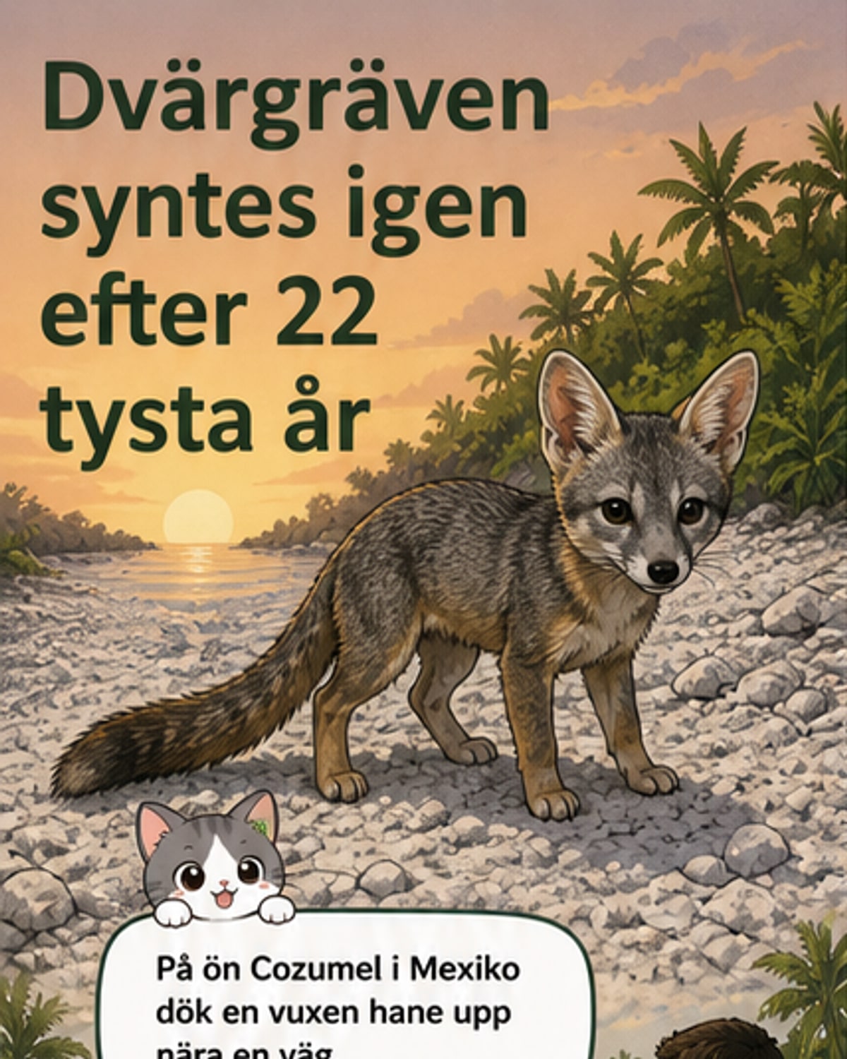 Dvärgräv återupptäckt efter 20 år