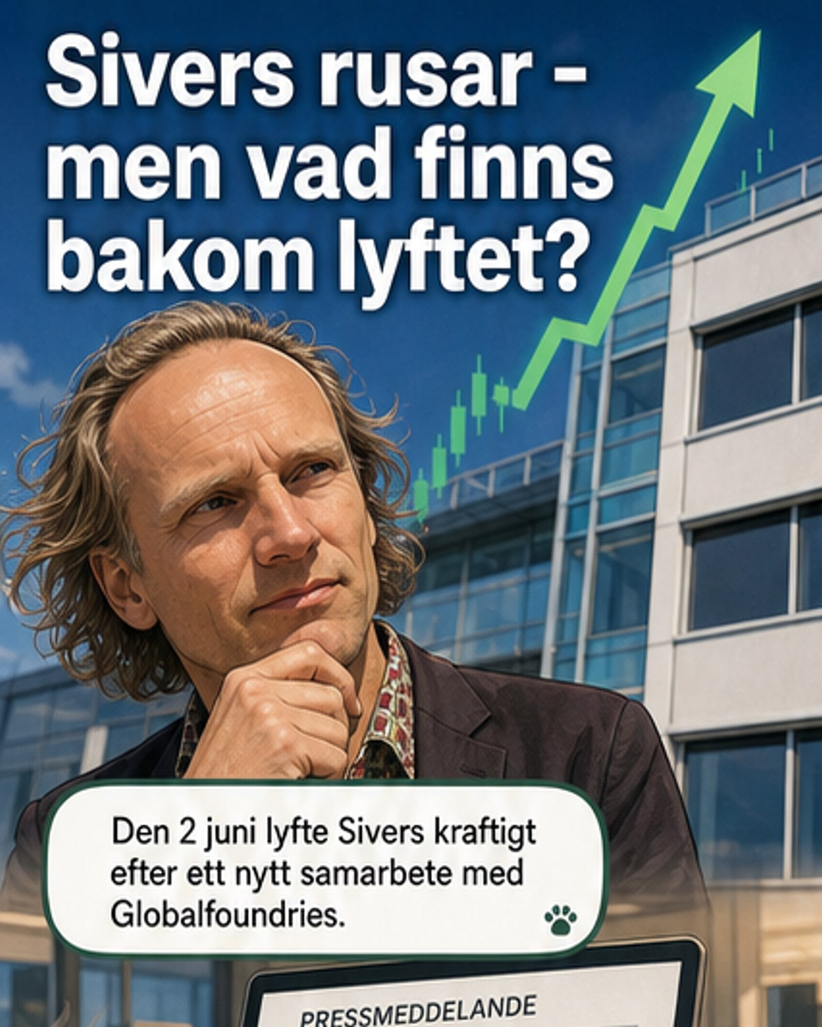 Sivers-aktien exploderar – men varför?